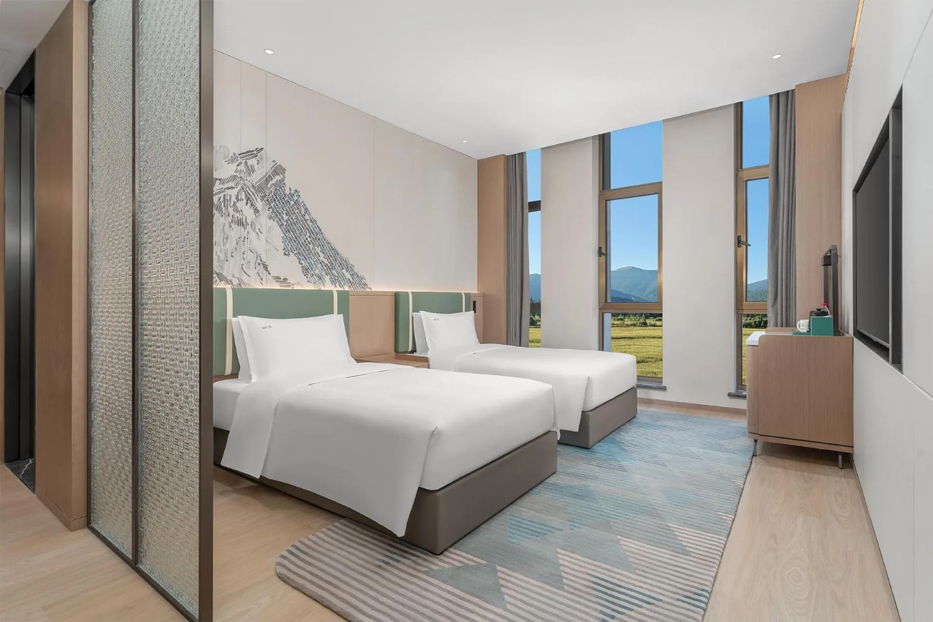 Bedroom, Bed in Holiday Inn Liaoyuan City Center by IHG