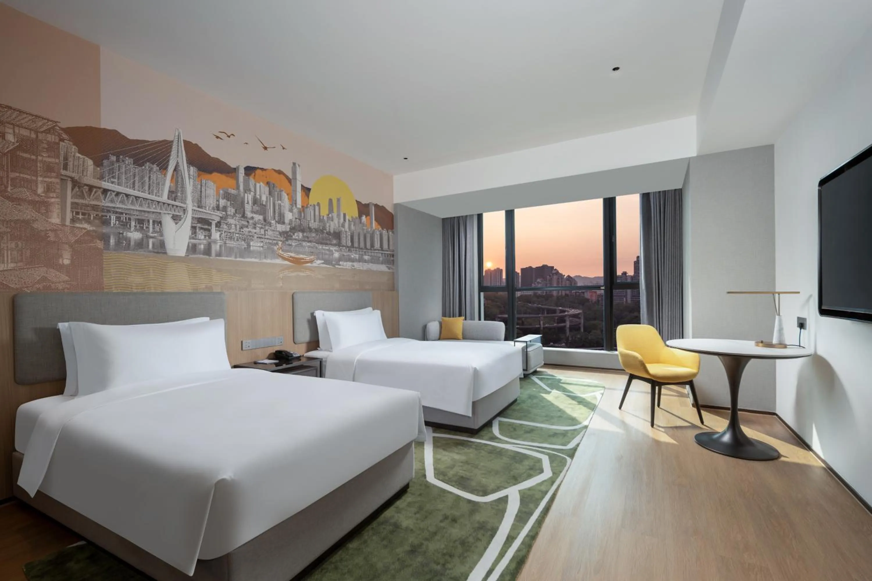 Bed in Holiday Inn & Suites Chongqing Nanan by IHG