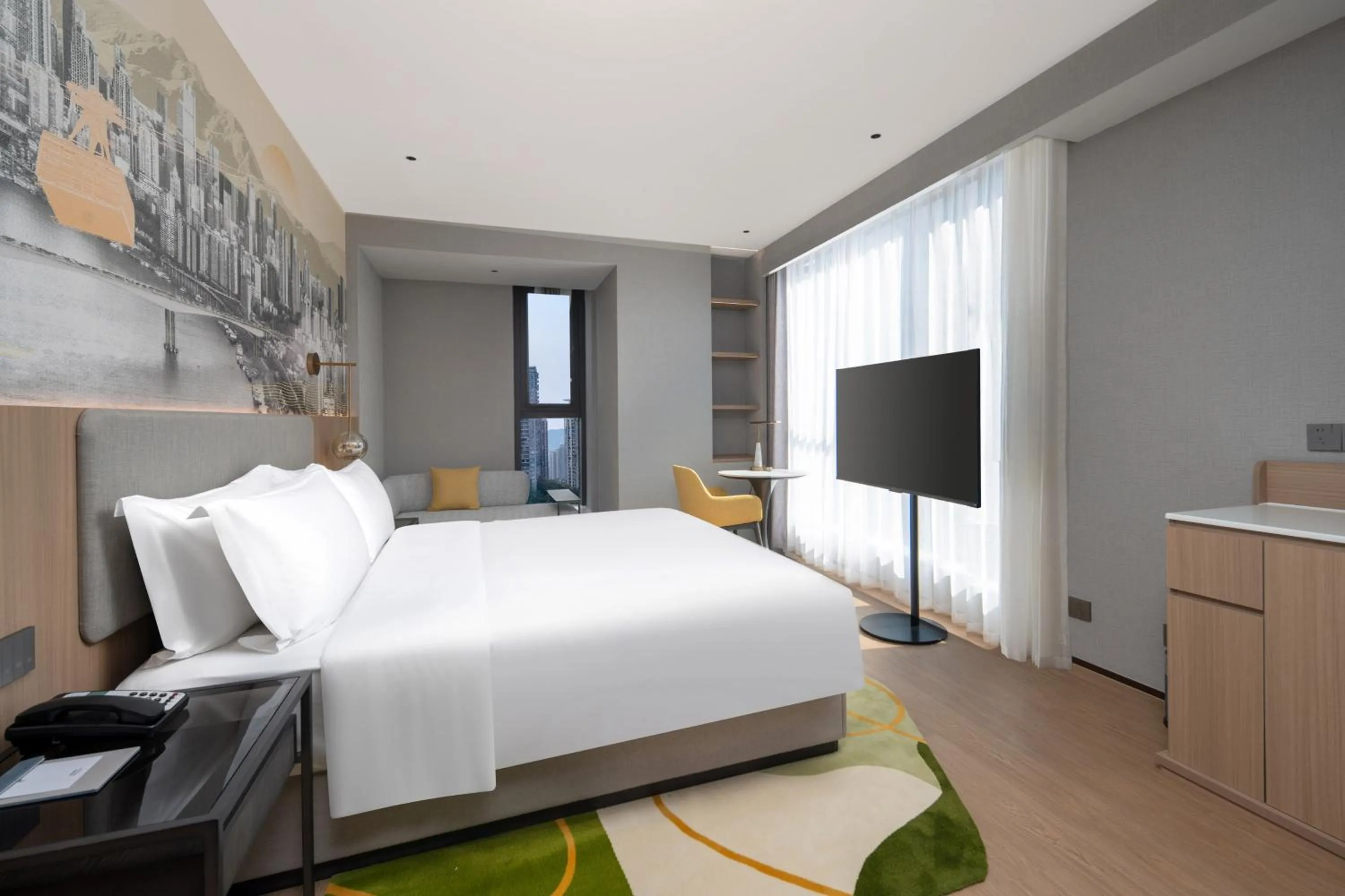 Bed in Holiday Inn & Suites Chongqing Nanan by IHG