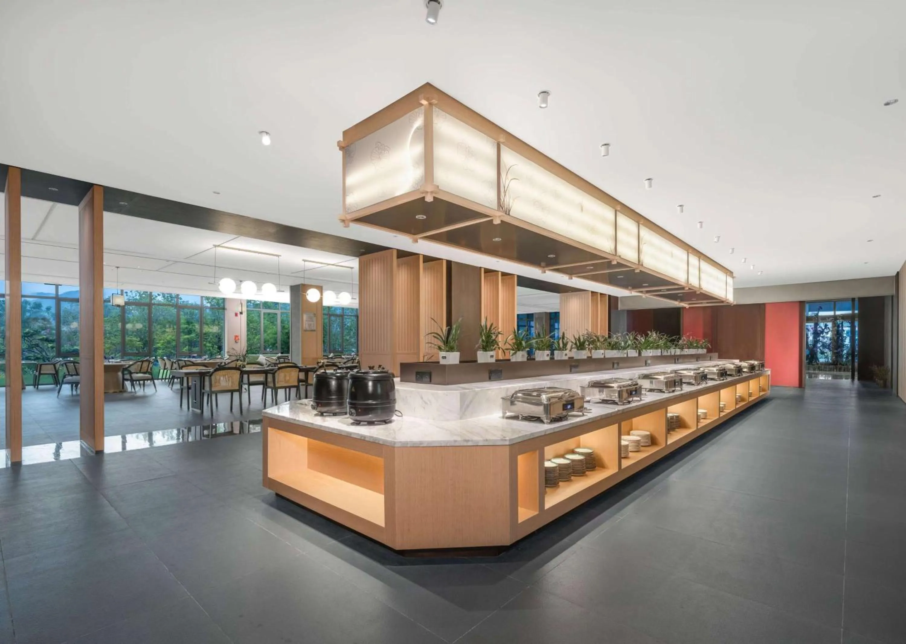 Restaurant/places to eat in Holiday Inn Ganzhou Orchid Town by IHG