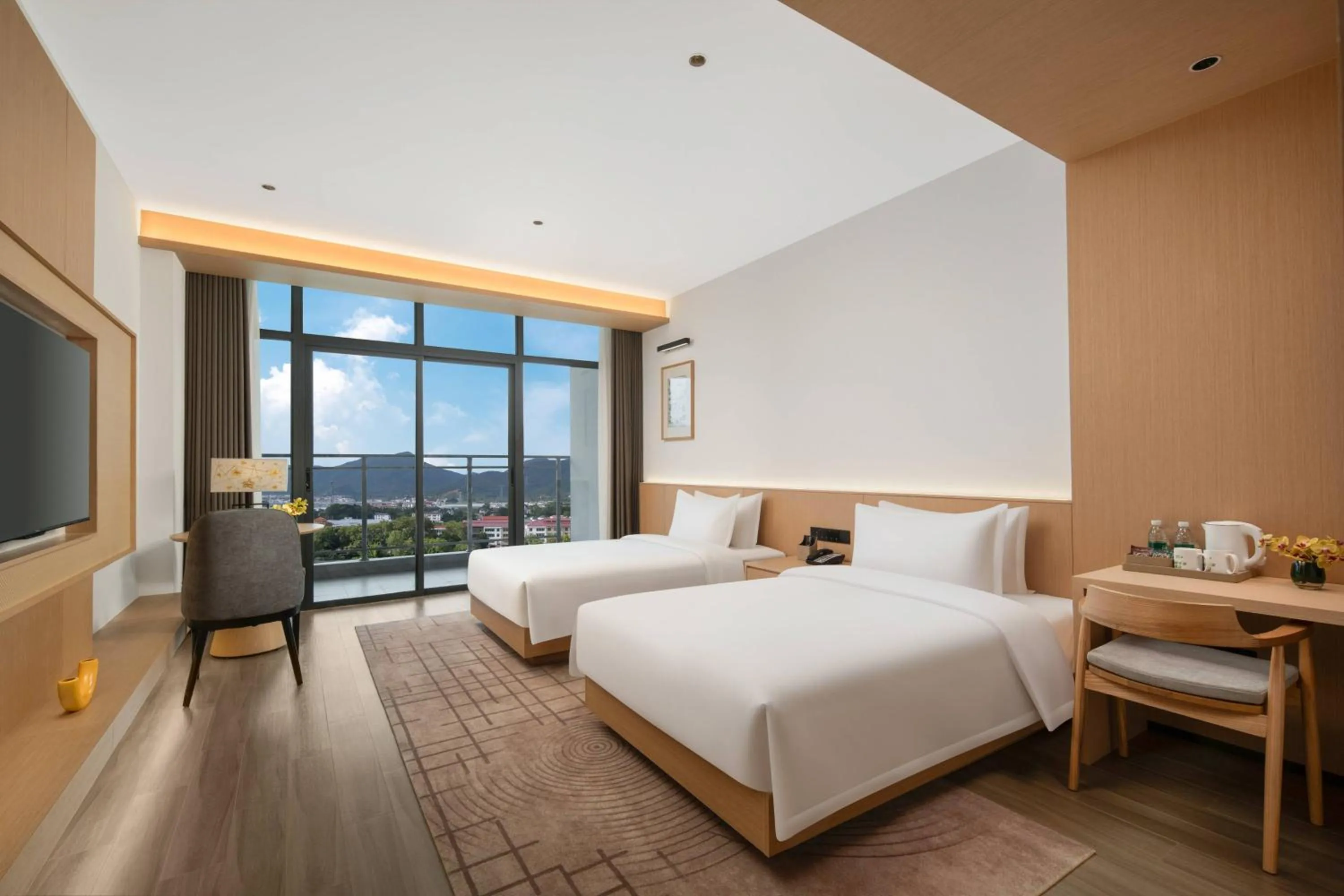 Bed in Holiday Inn Ganzhou Orchid Town by IHG