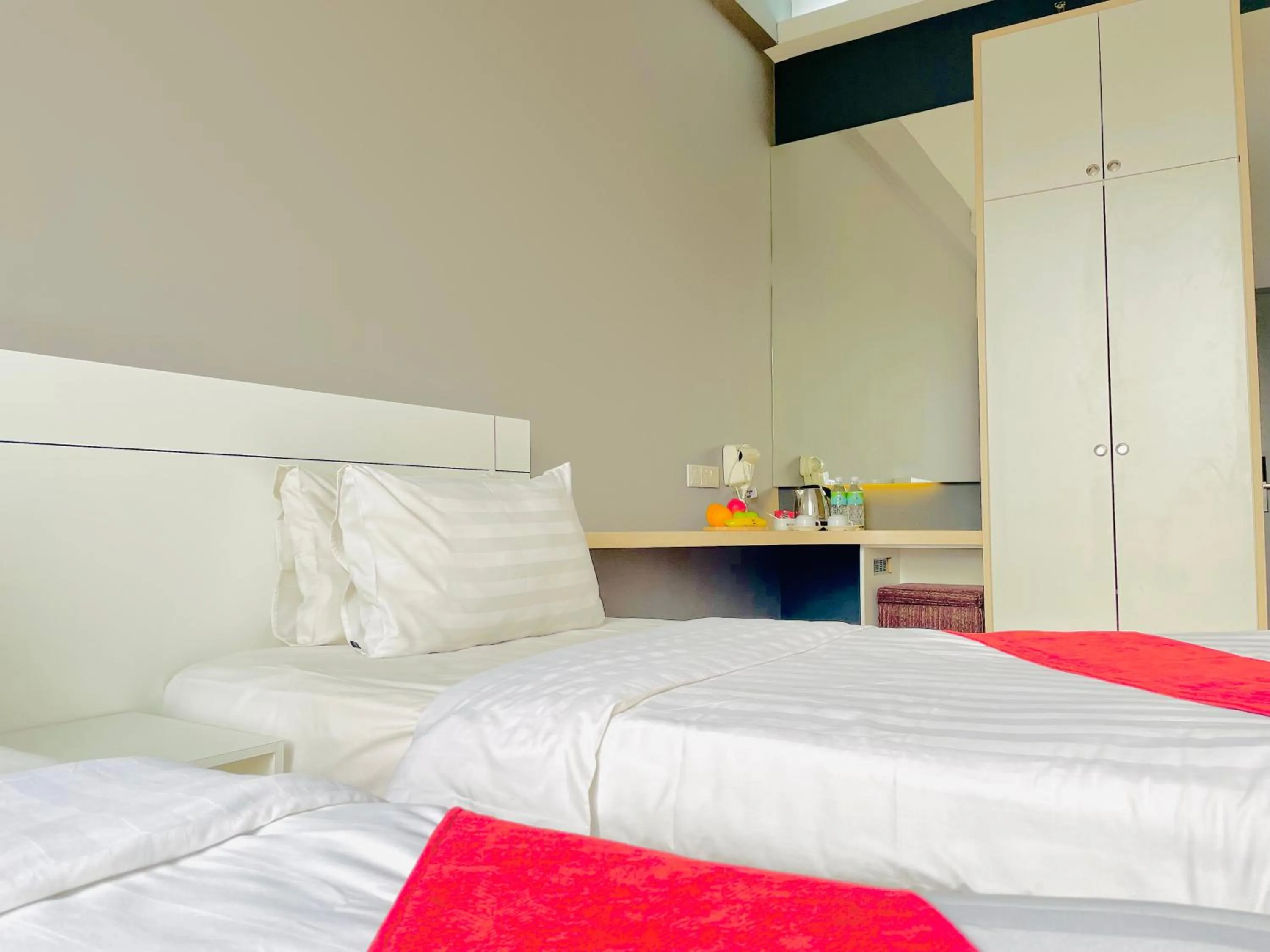 Bed in La Boss Hotel