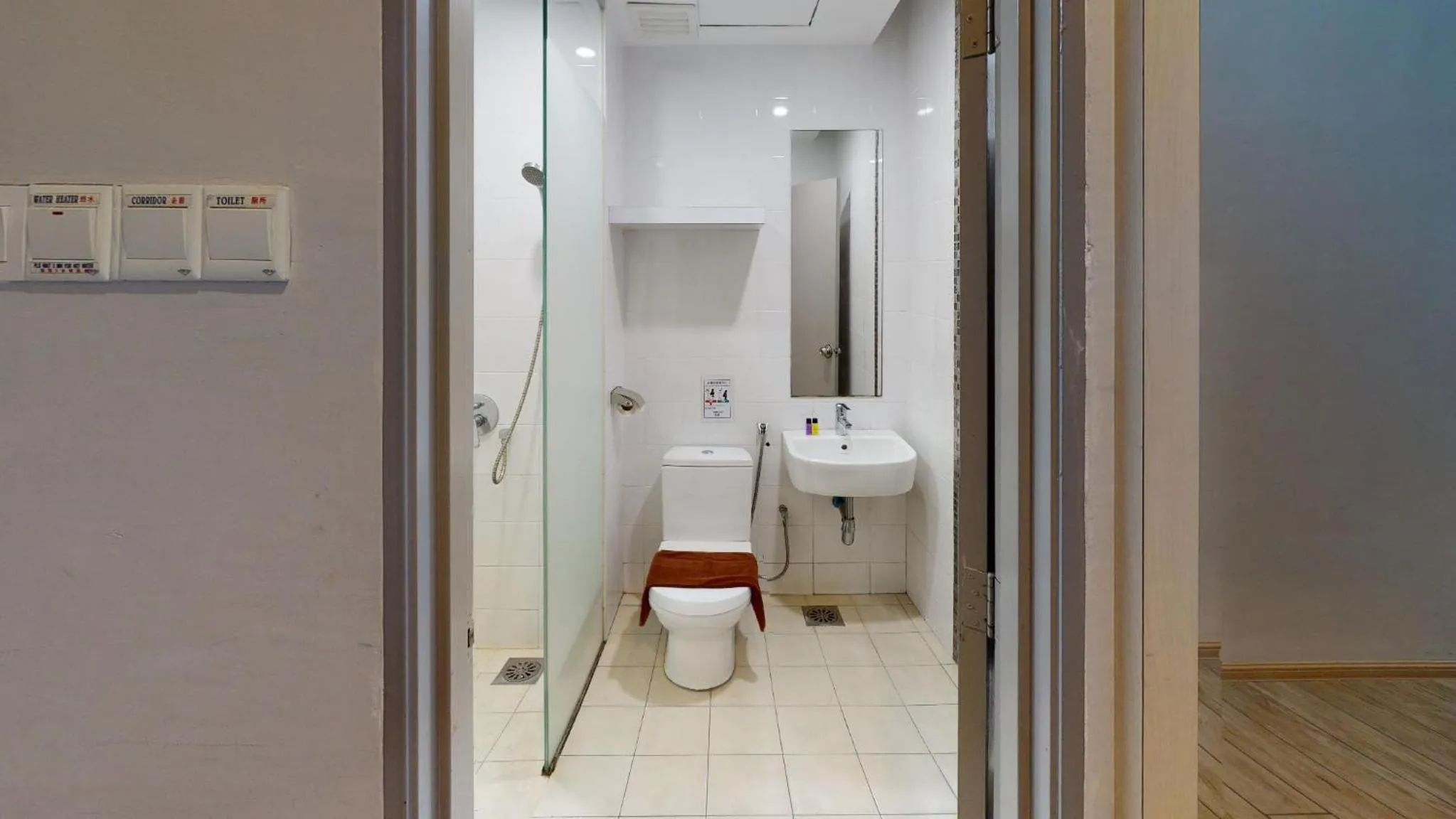 Bathroom in La Boss Hotel