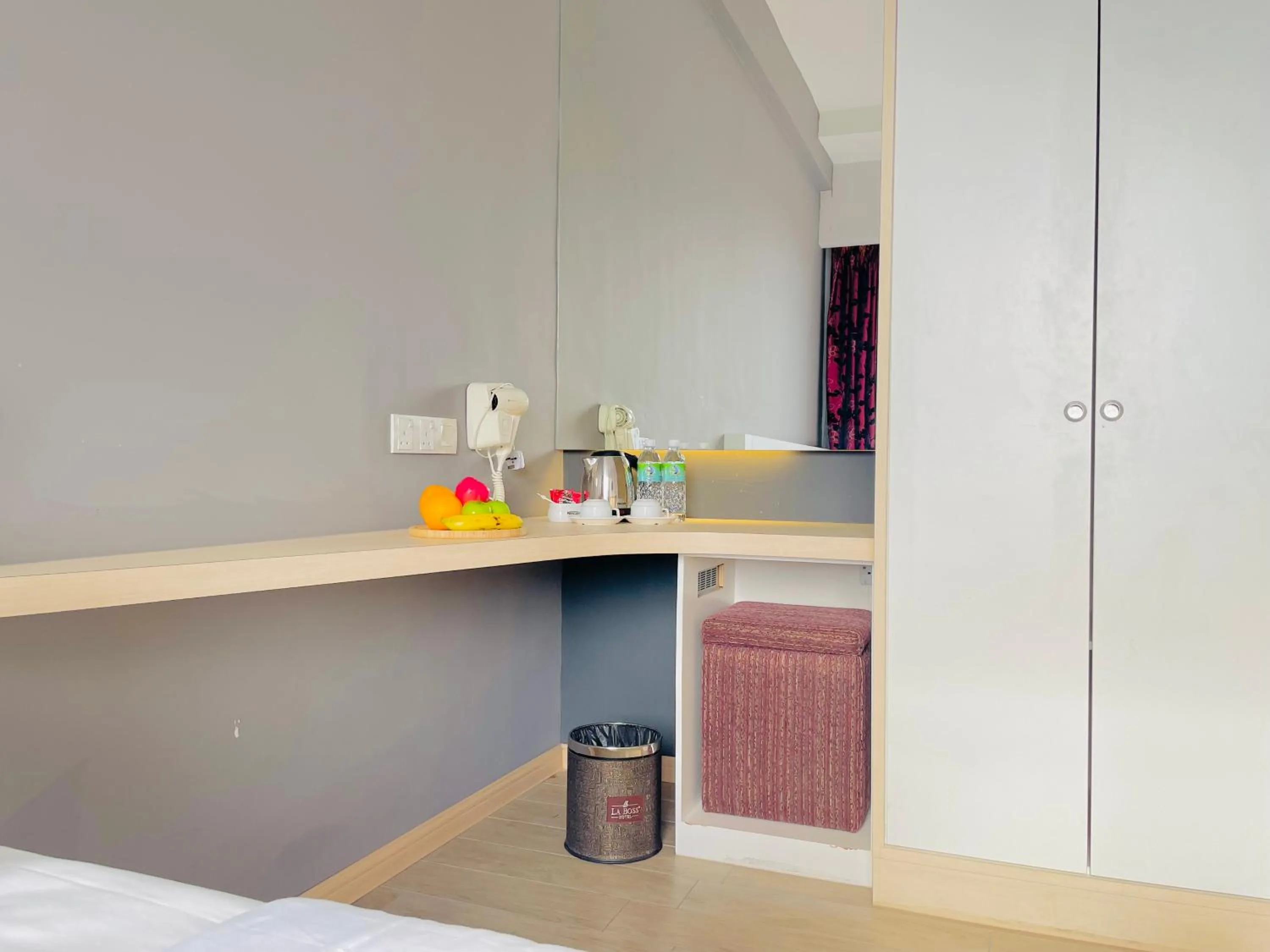 Bed in La Boss Hotel