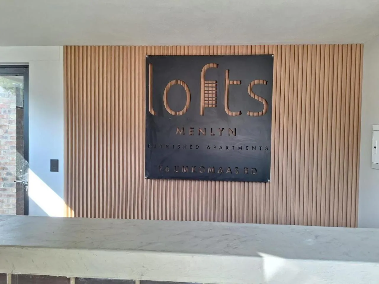 Decorative detail in Menlyn Lofts