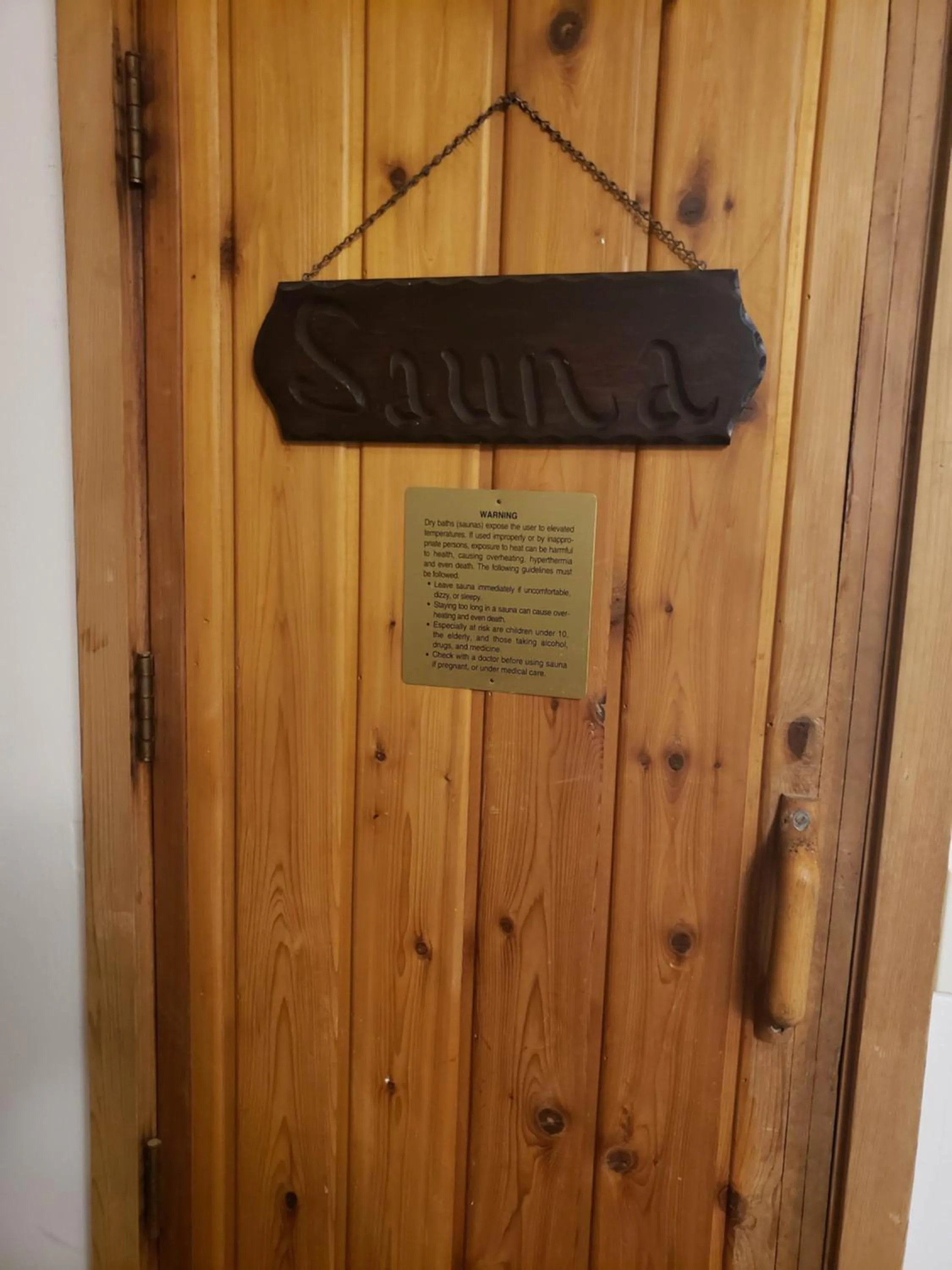 Sauna in Rib Mountain Inn