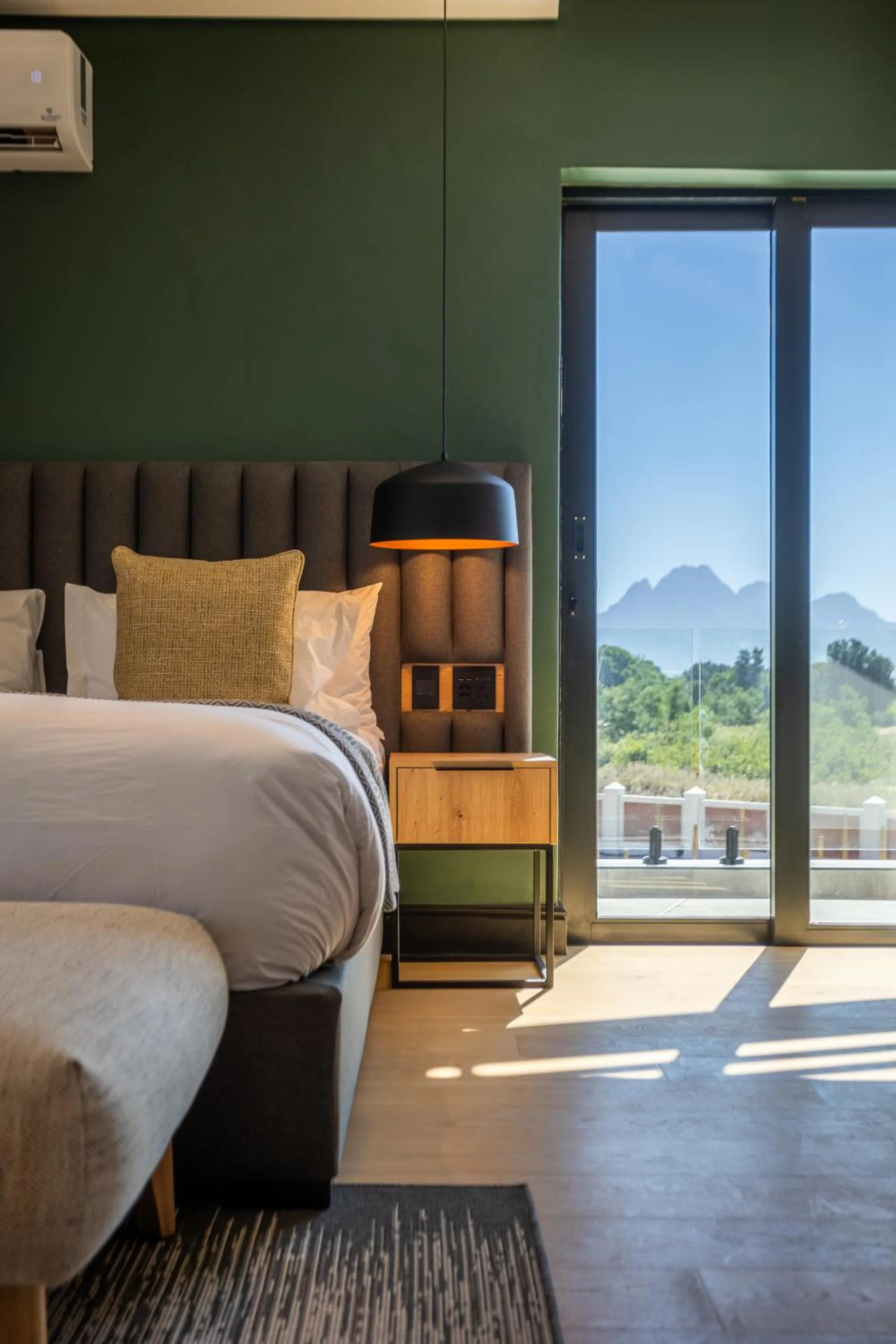 Bed in Franschhoek Hotel