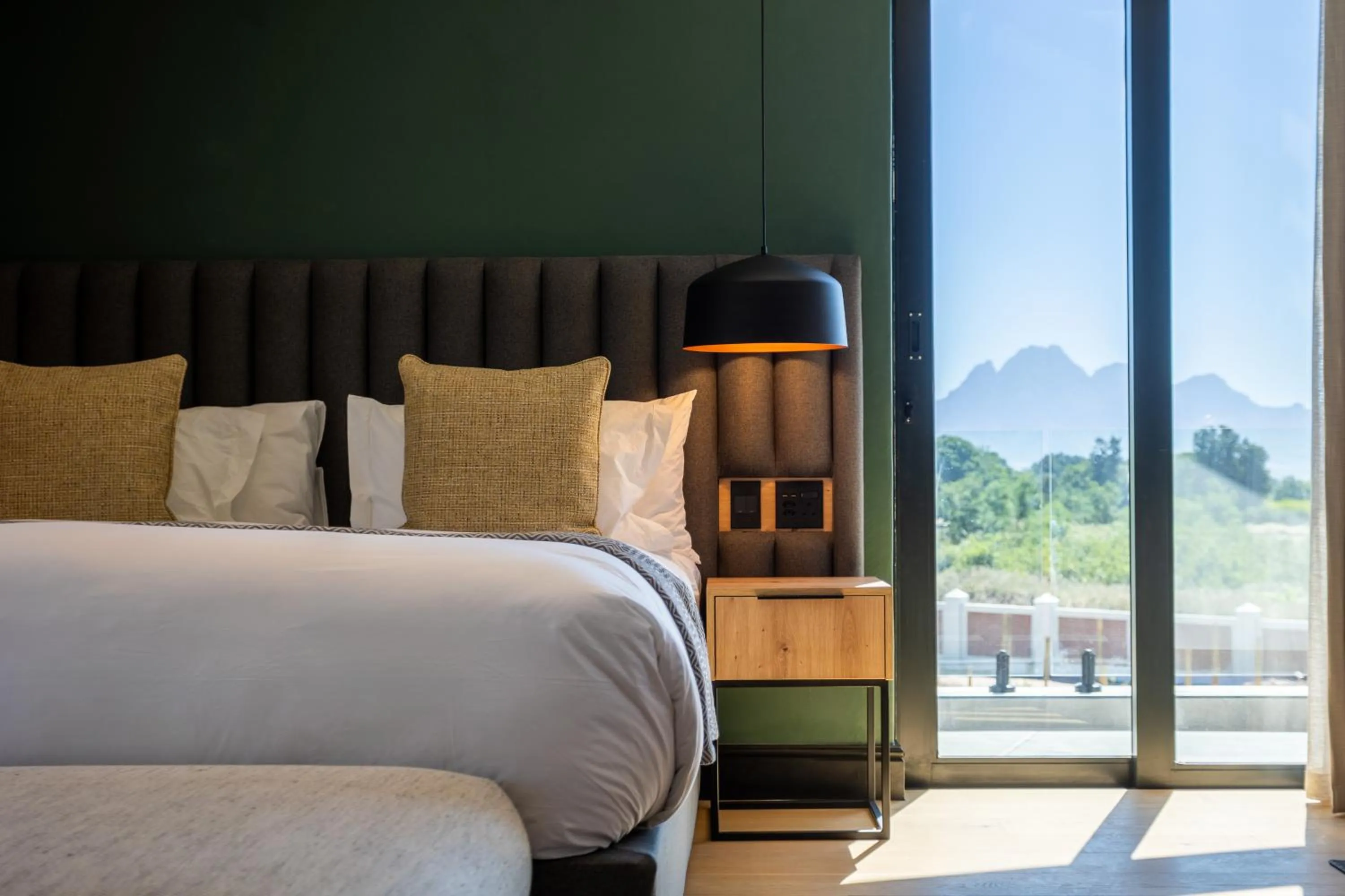 Bed in Franschhoek Hotel