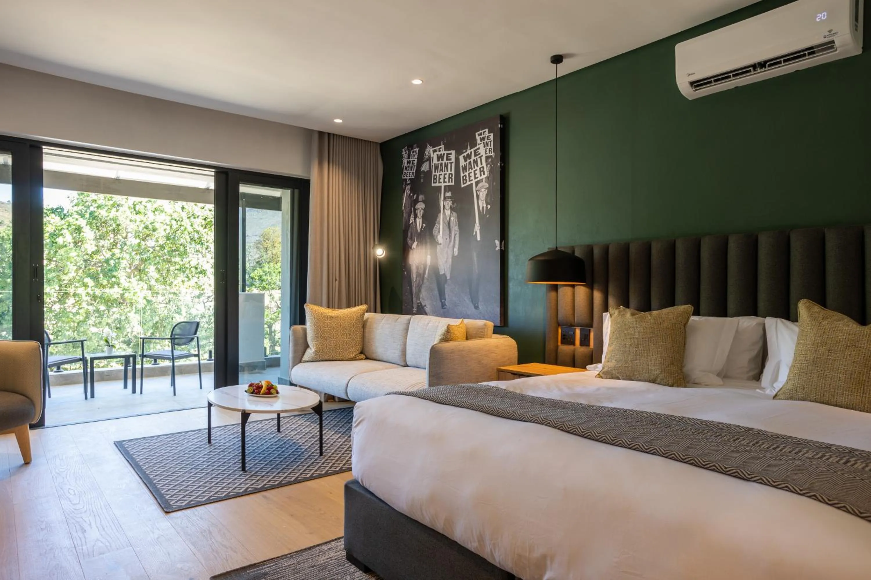 Bed in Franschhoek Hotel