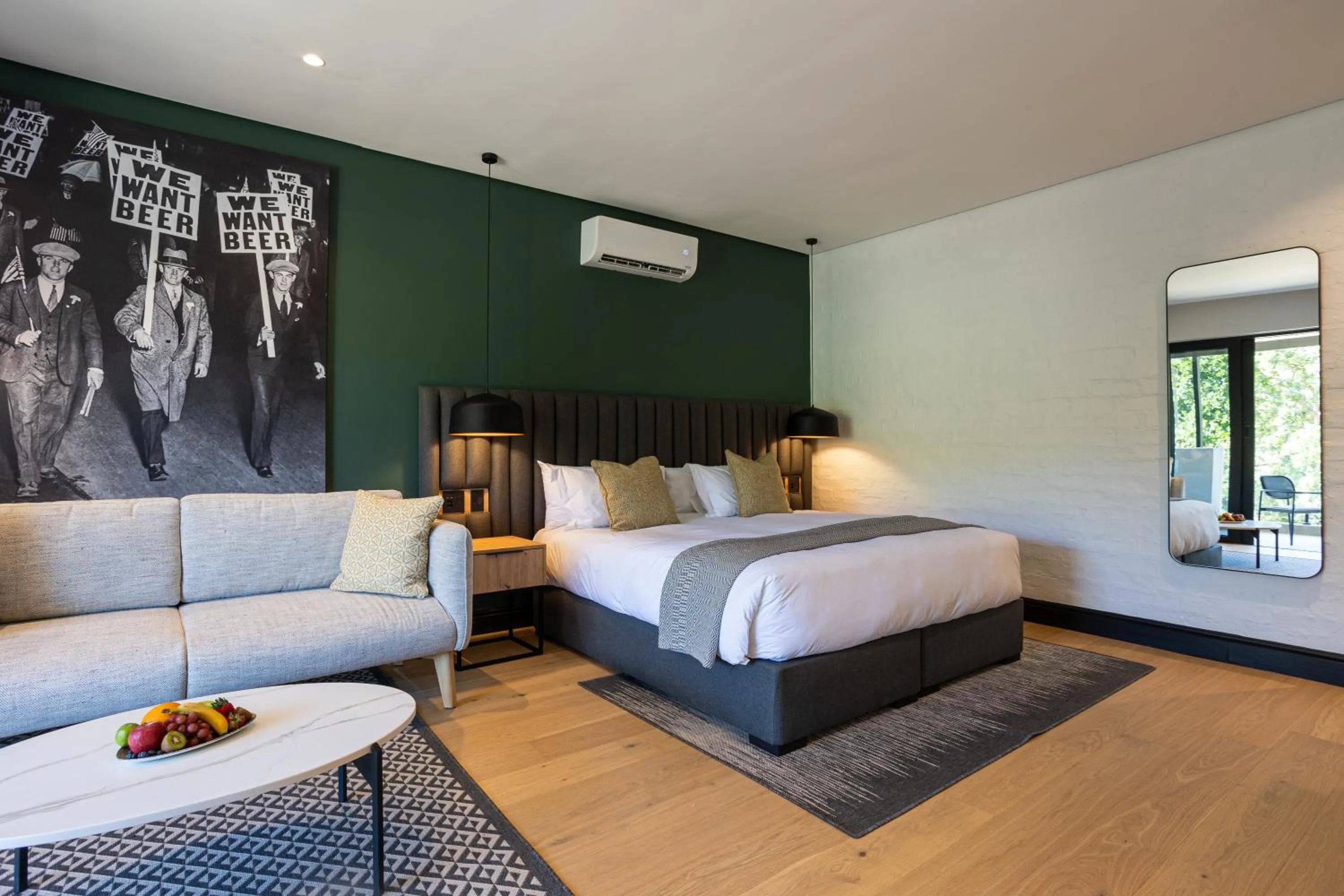 Bed in Franschhoek Hotel