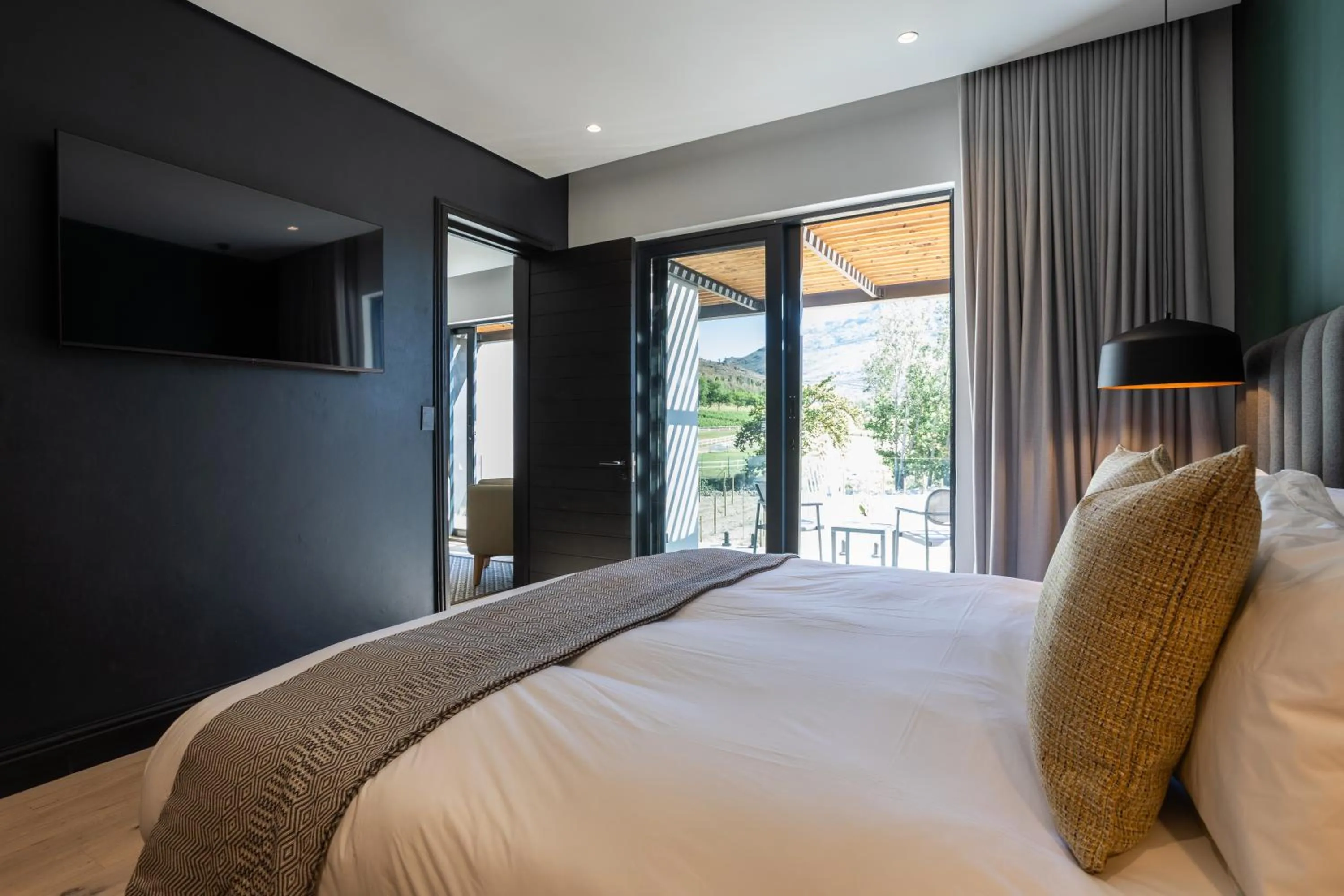Bed in Franschhoek Hotel