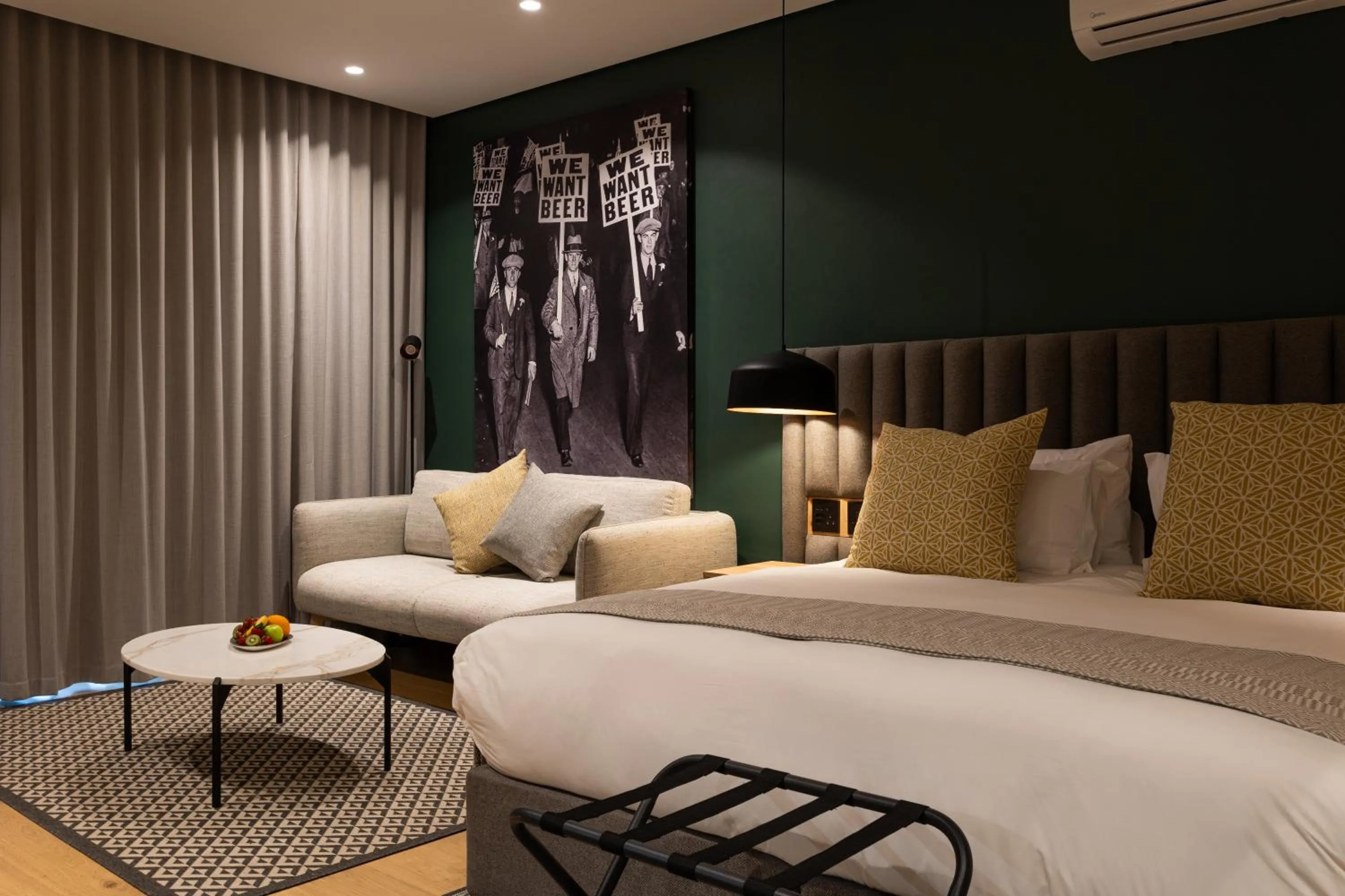 Bed in Franschhoek Hotel