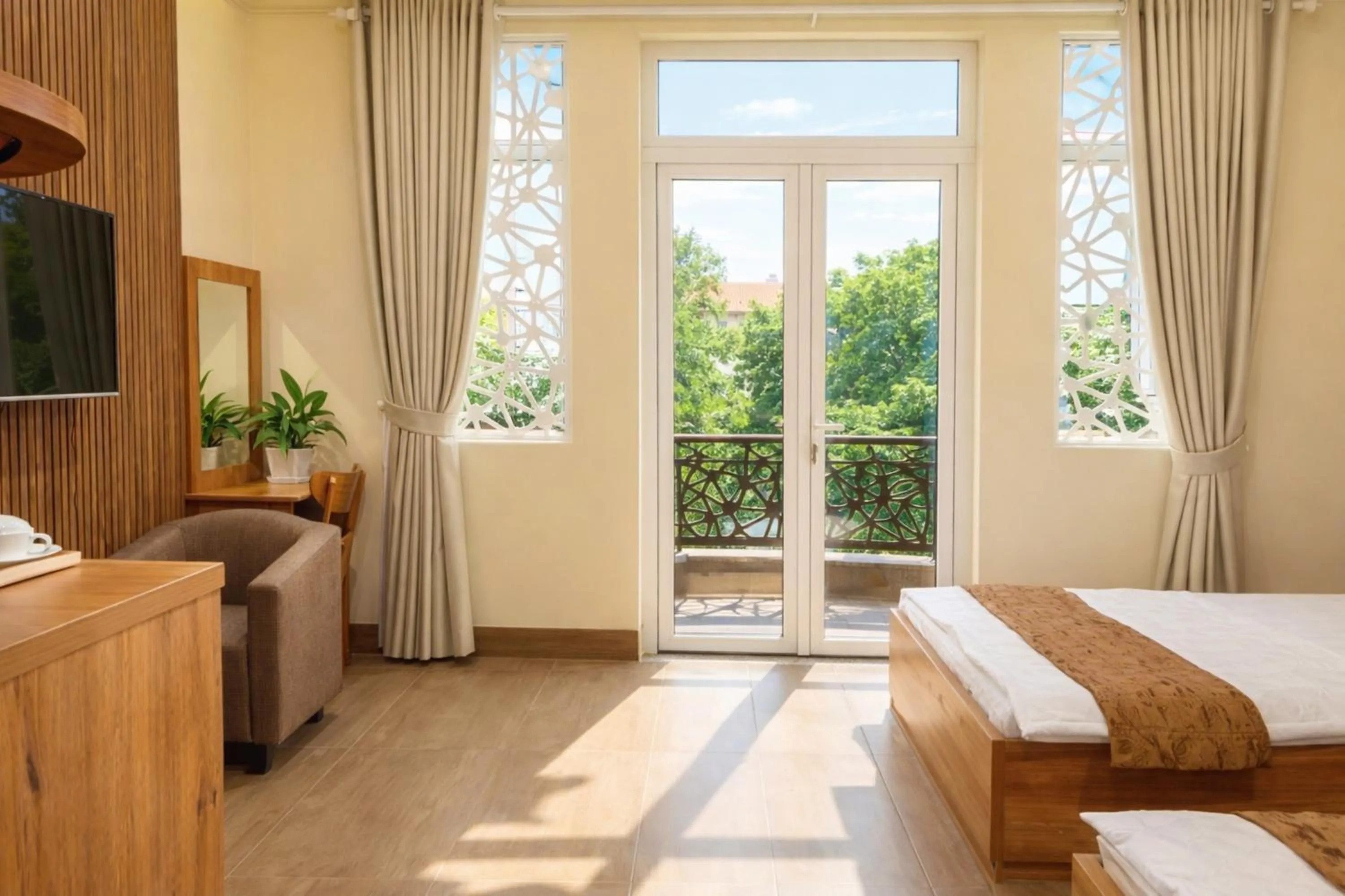 View (from property/room), Bed in 10h Hotel