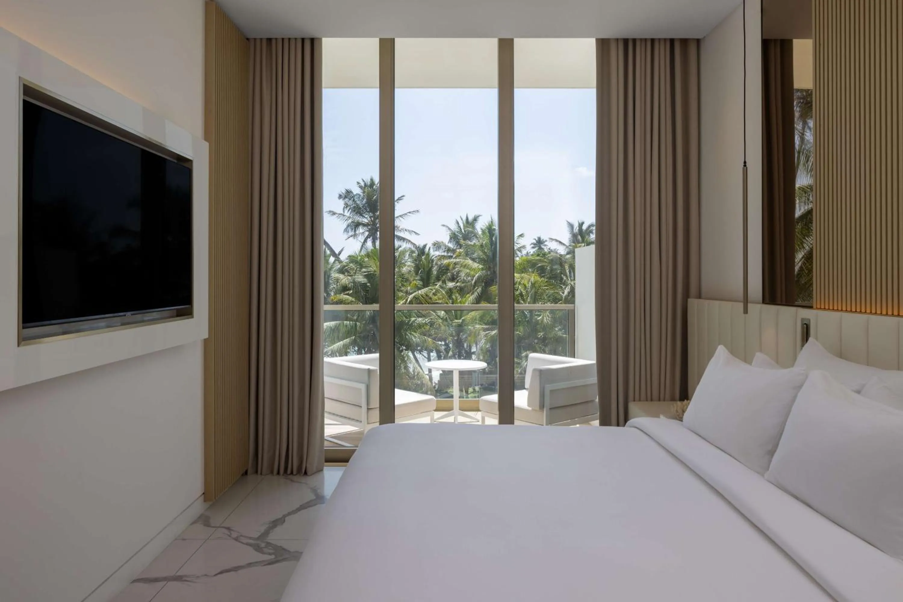 Bedroom, Bed in Radisson Collection Resort Galle
