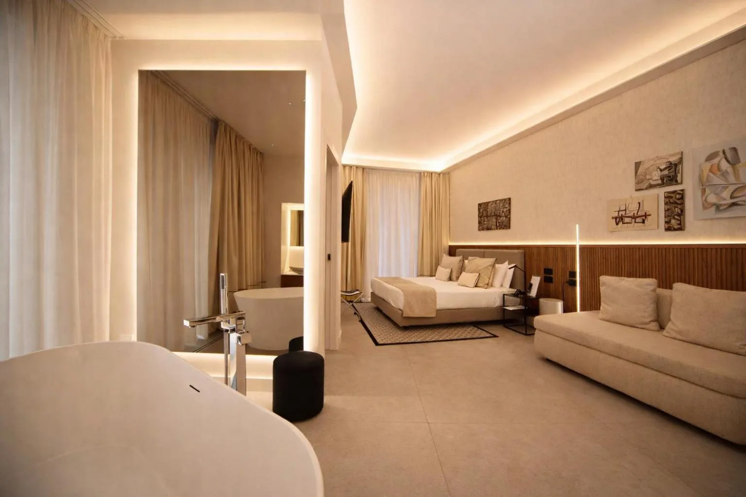 Bed in Mamalu - Corso Umberto 35 - Studios and Suites