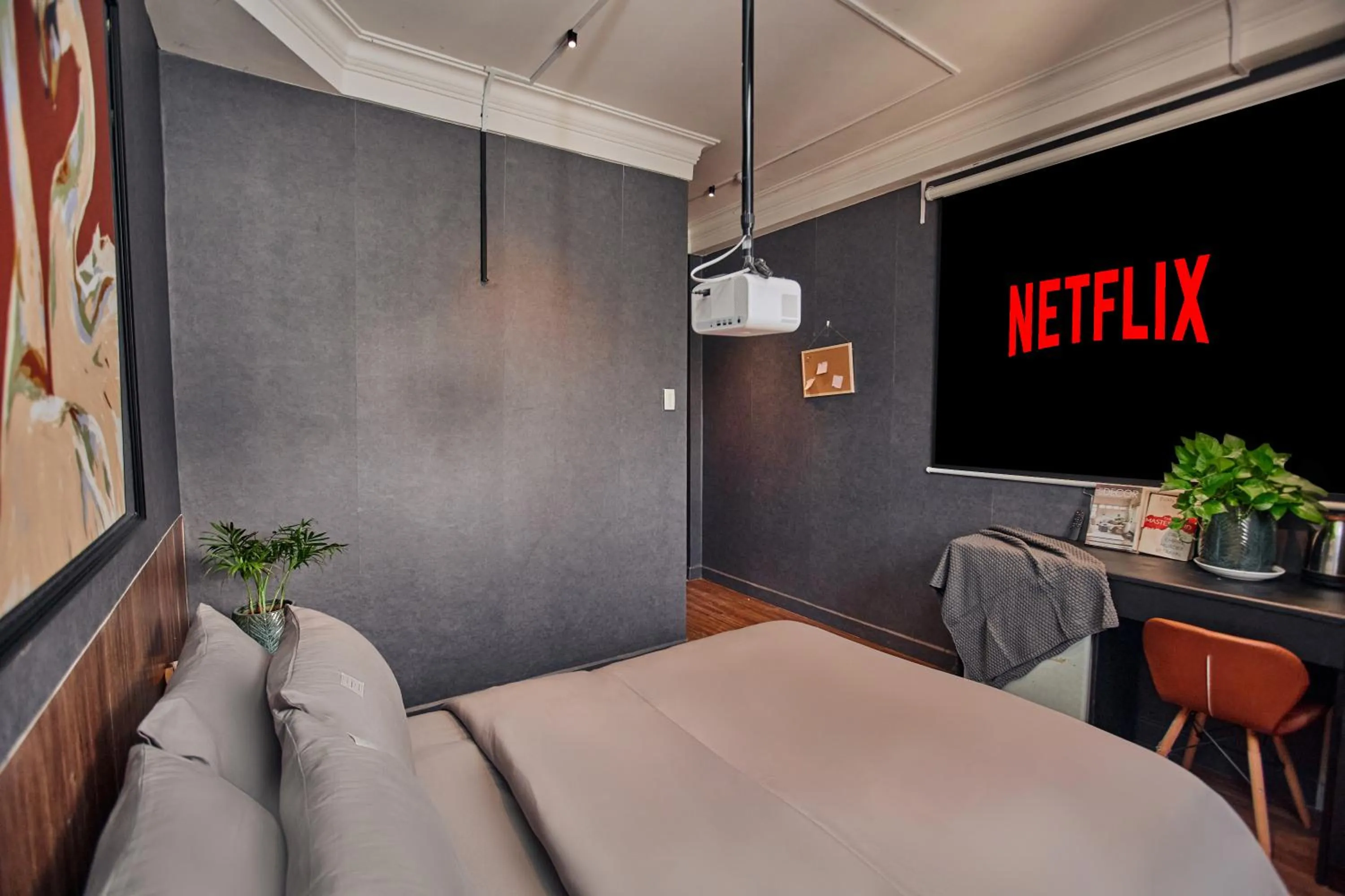 Bed in MG Rosé Boutique Hotel