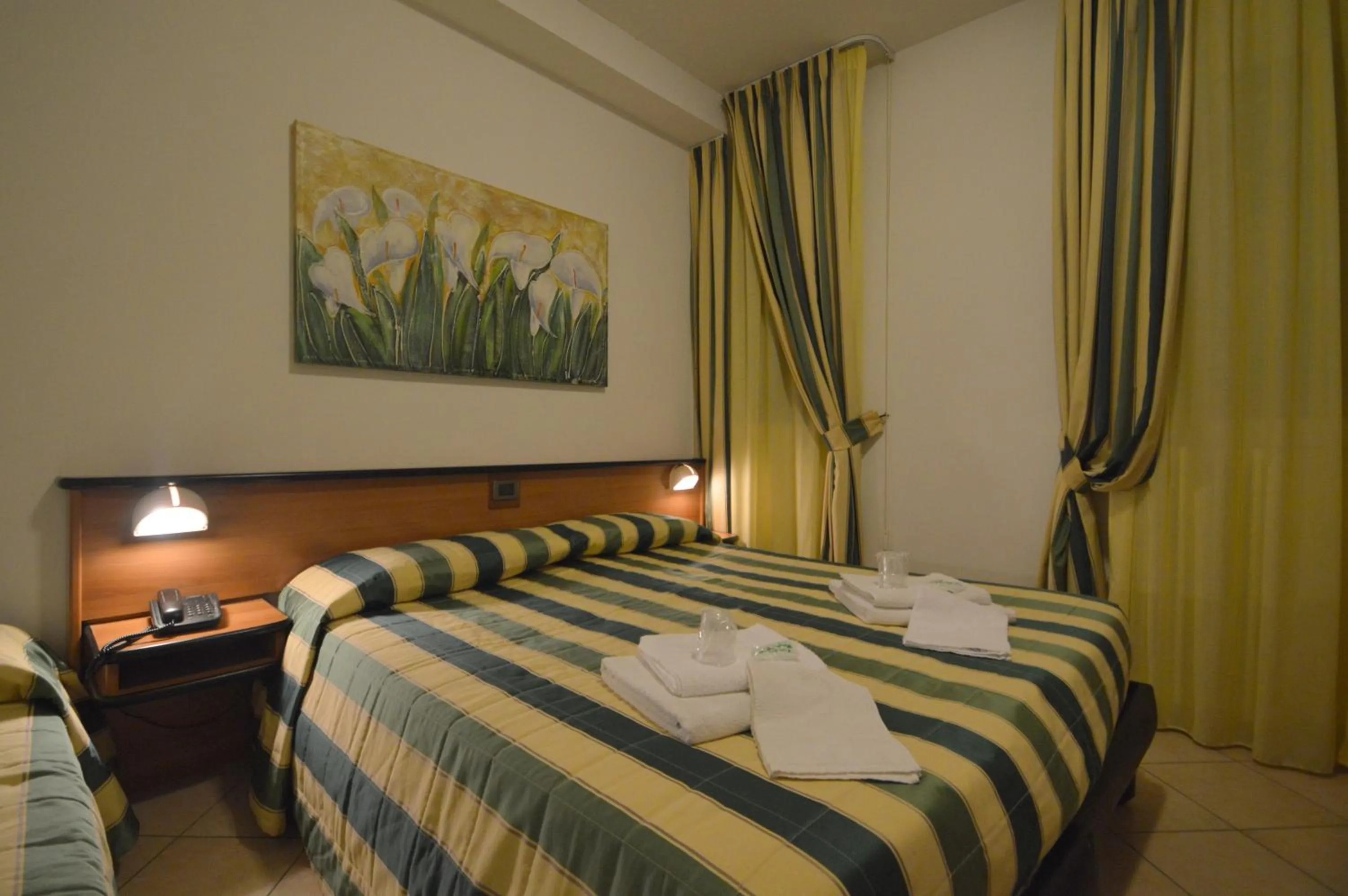 Bedroom, Bed in Albergo Villa Ada