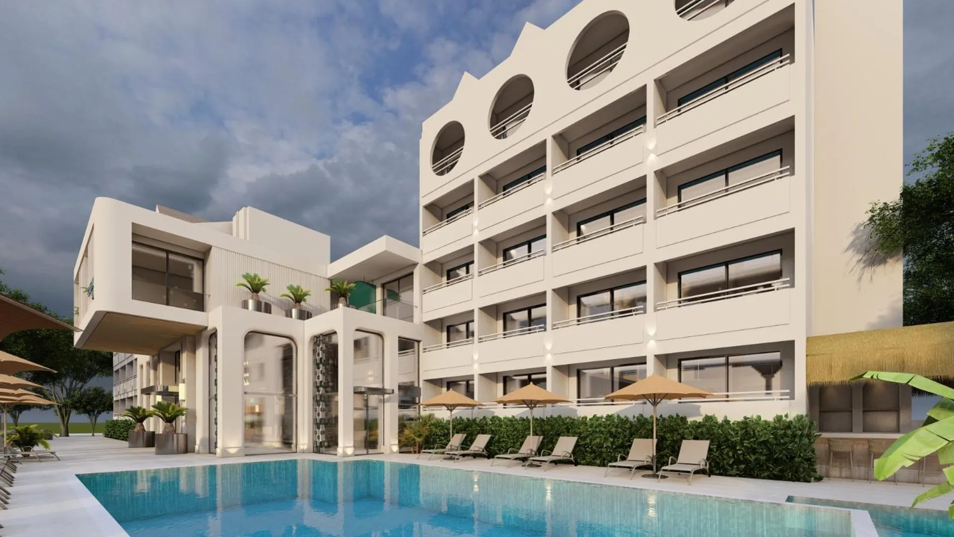 Property building in Blue Bay Style