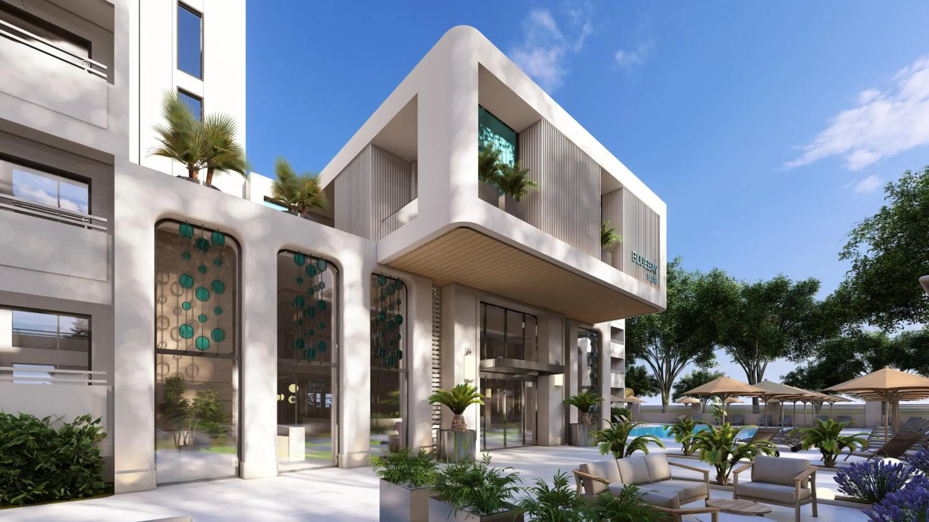 Property building in Blue Bay Style