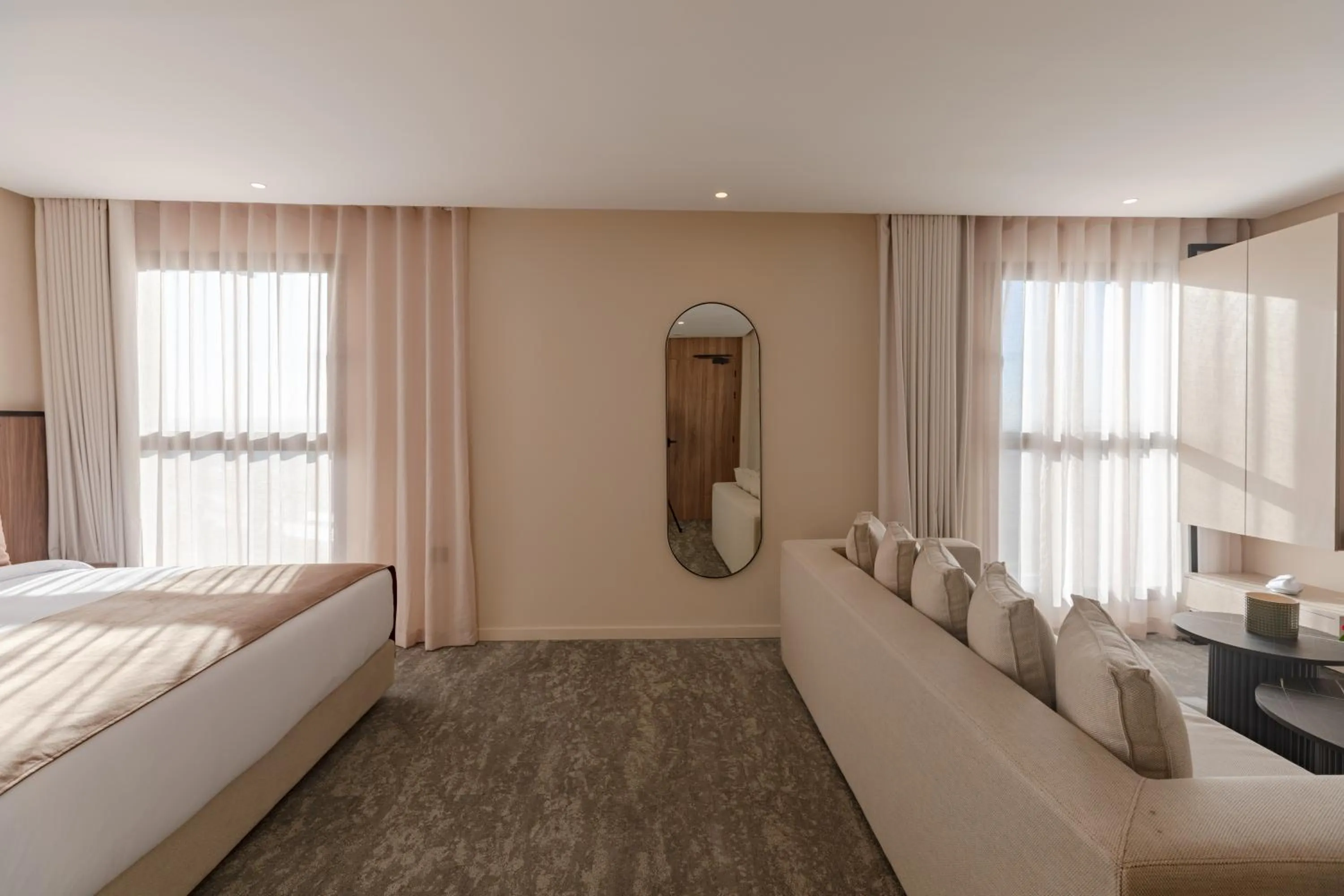 Bed in Citadines Almaz Aparthotel Casablanca