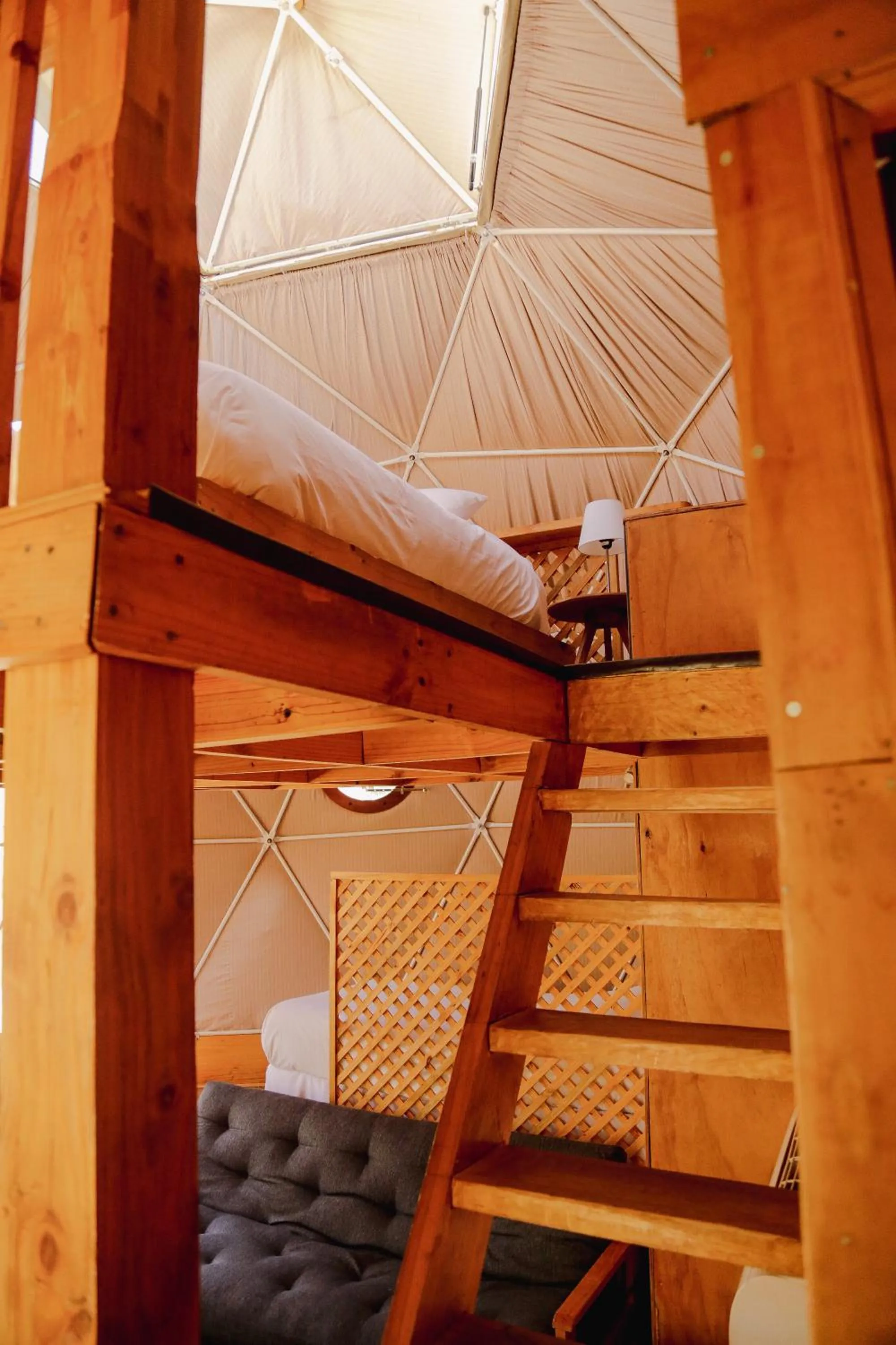 Living room in Milodge Elqui Domos