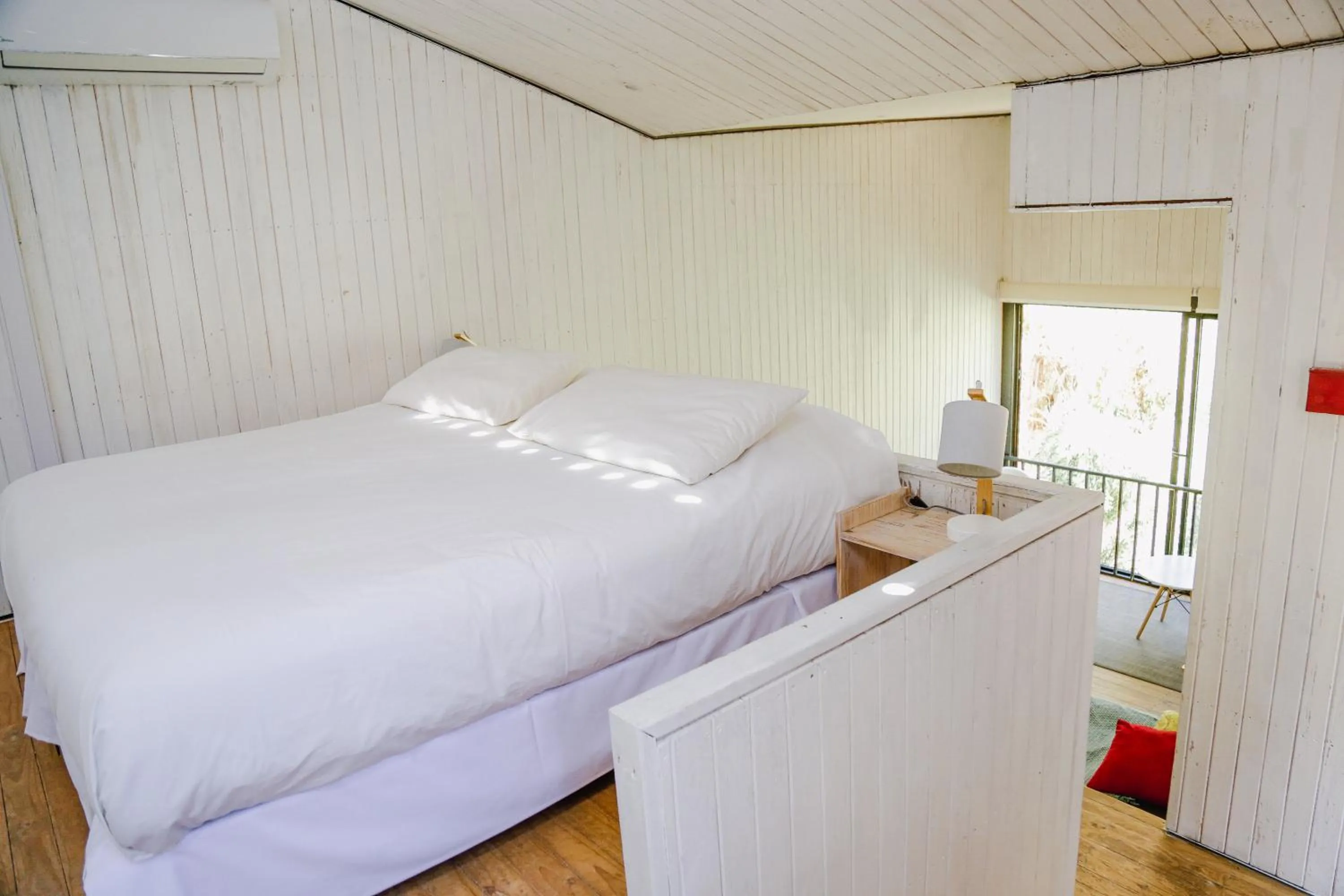 Bed in Milodge Elqui Domos