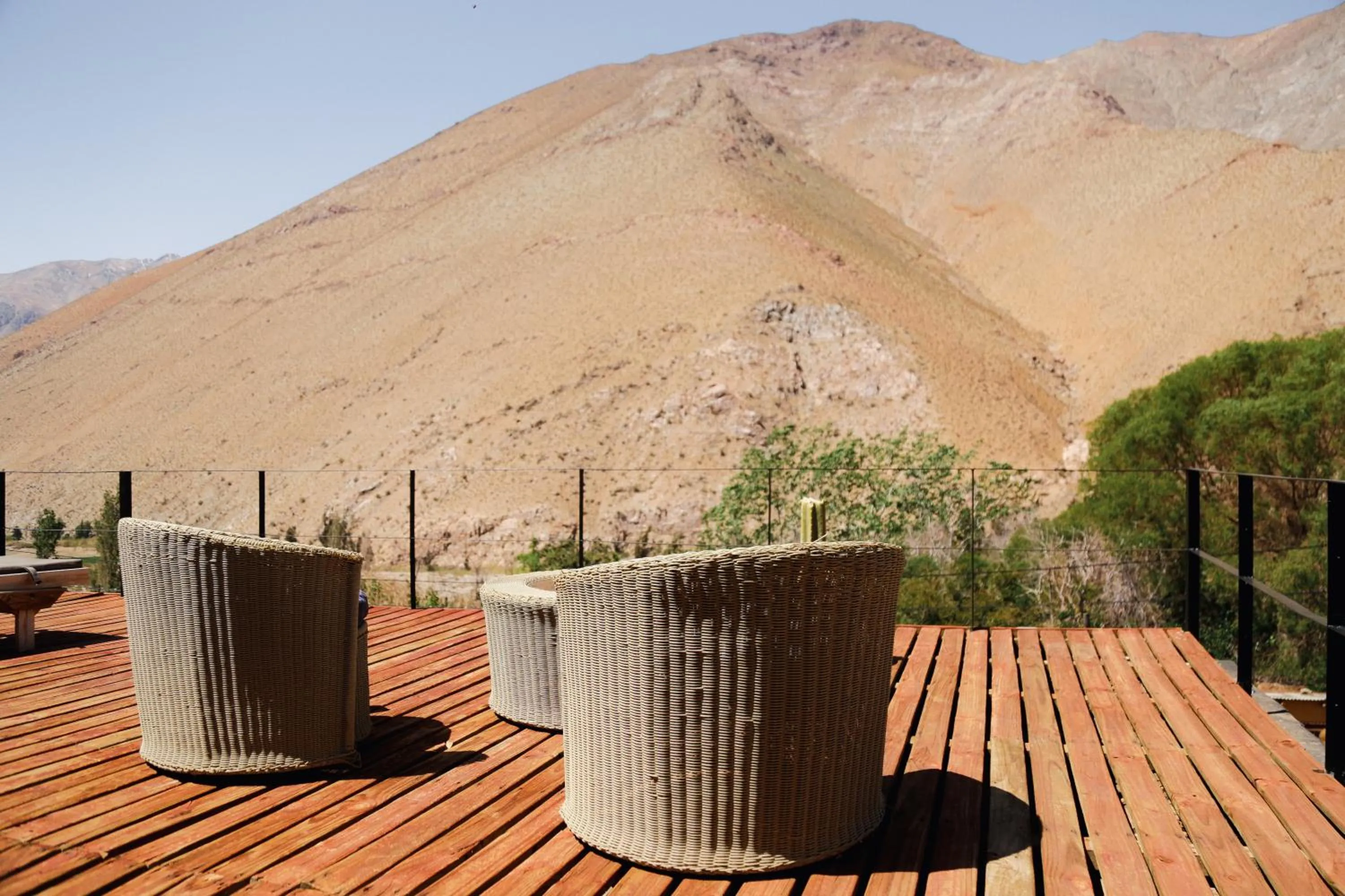 Off site in Milodge Elqui Domos