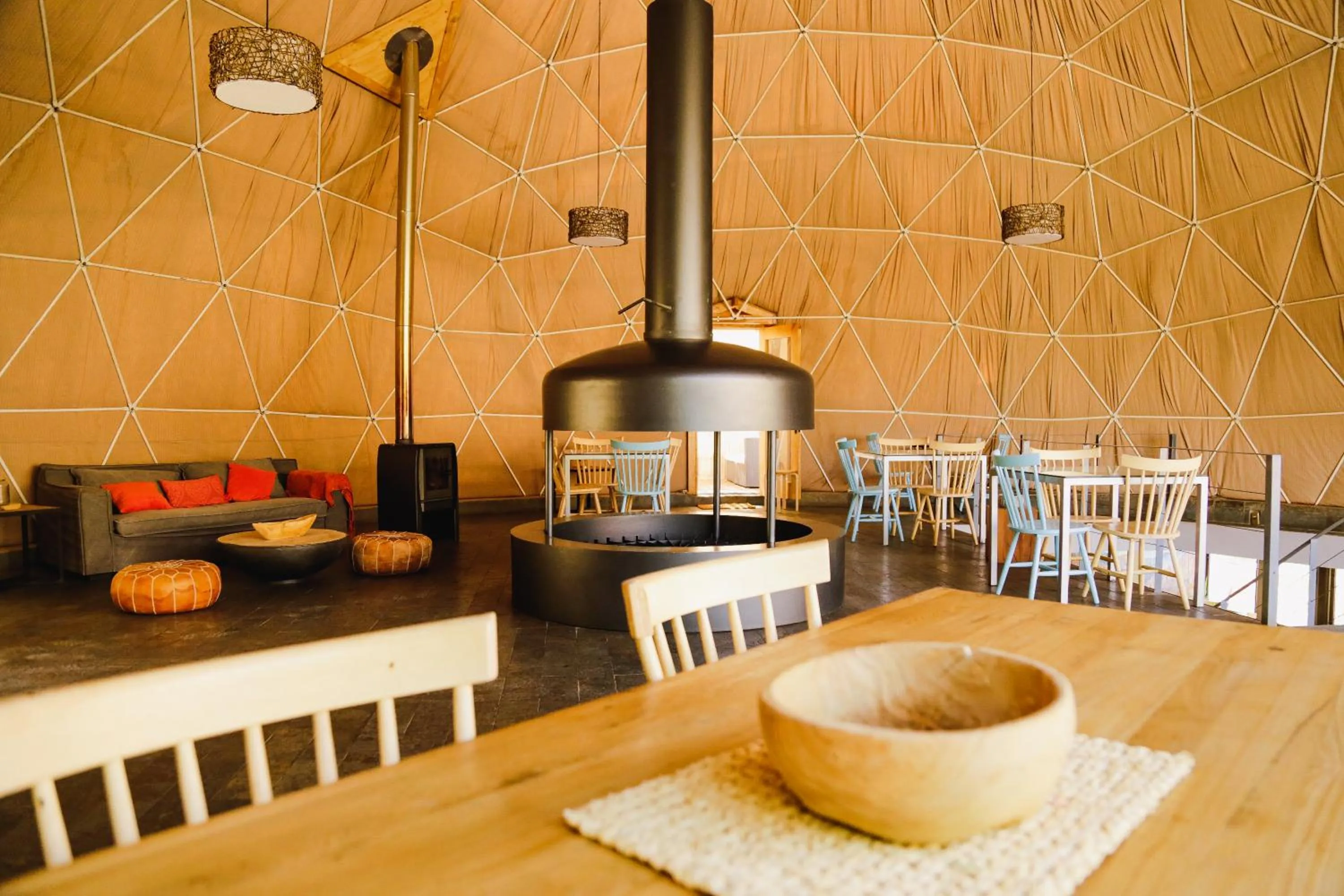 Restaurant/places to eat in Milodge Elqui Domos