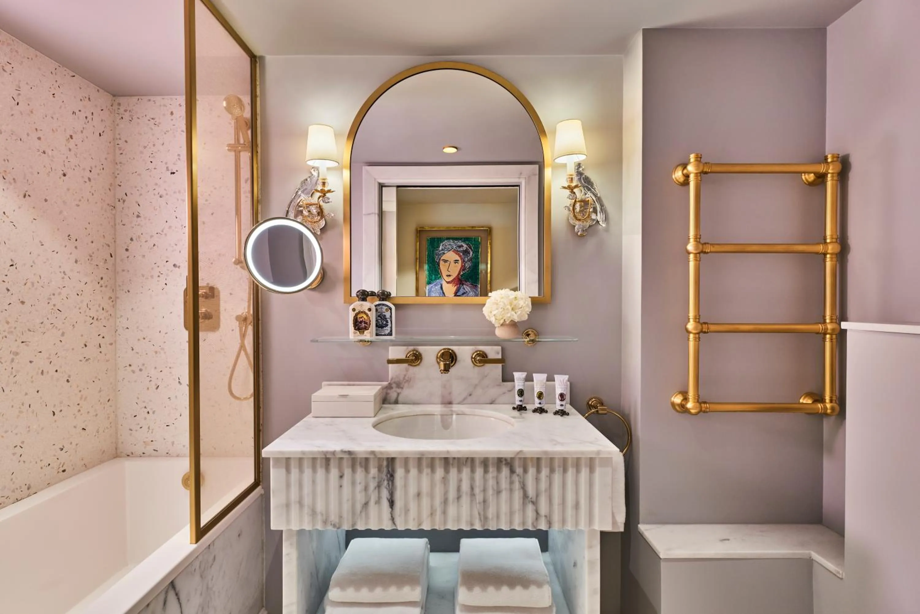 Bathroom in Maison Barrière Vendôme