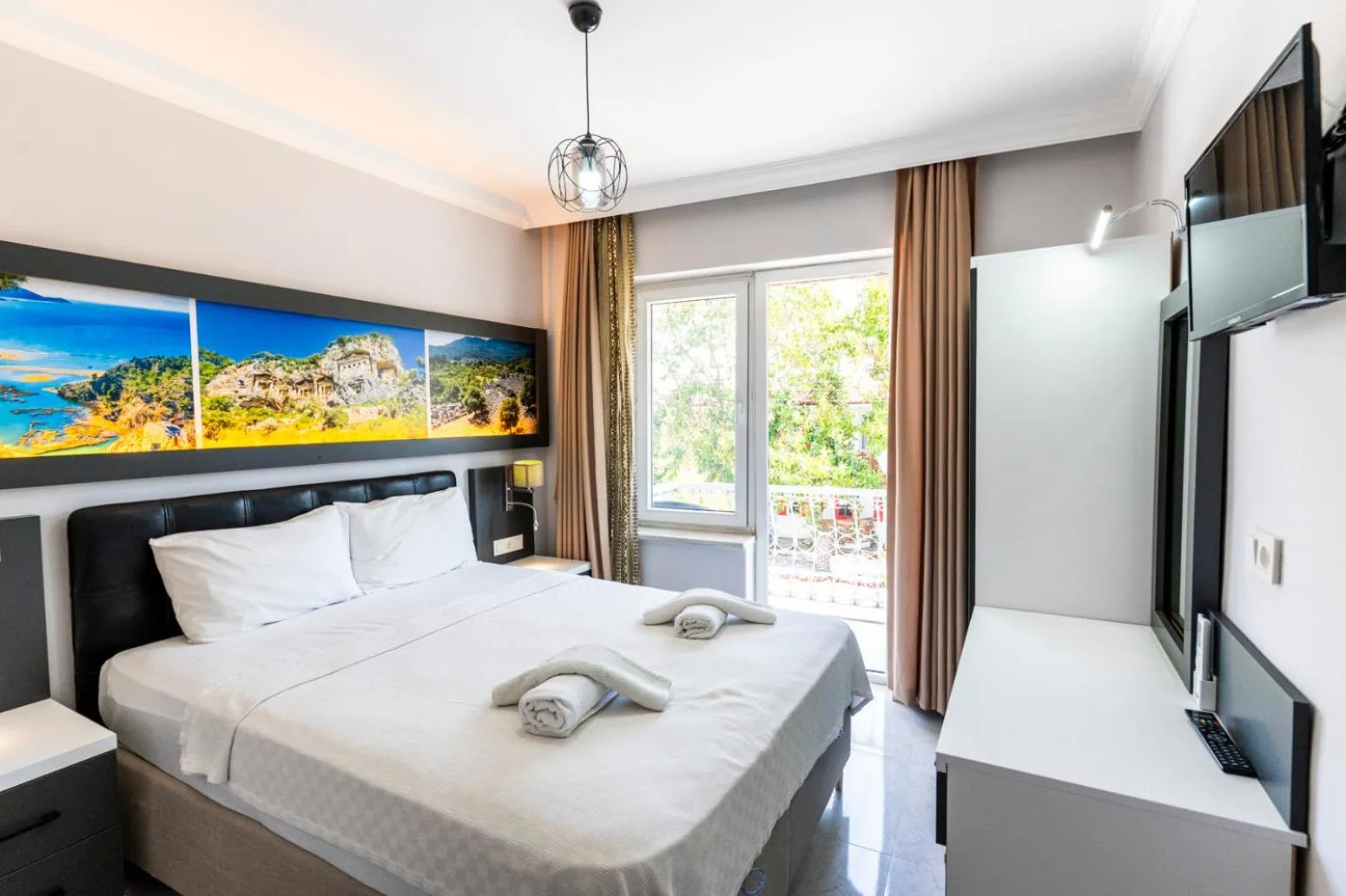 Bed in Legend Of Dalyan Hotel