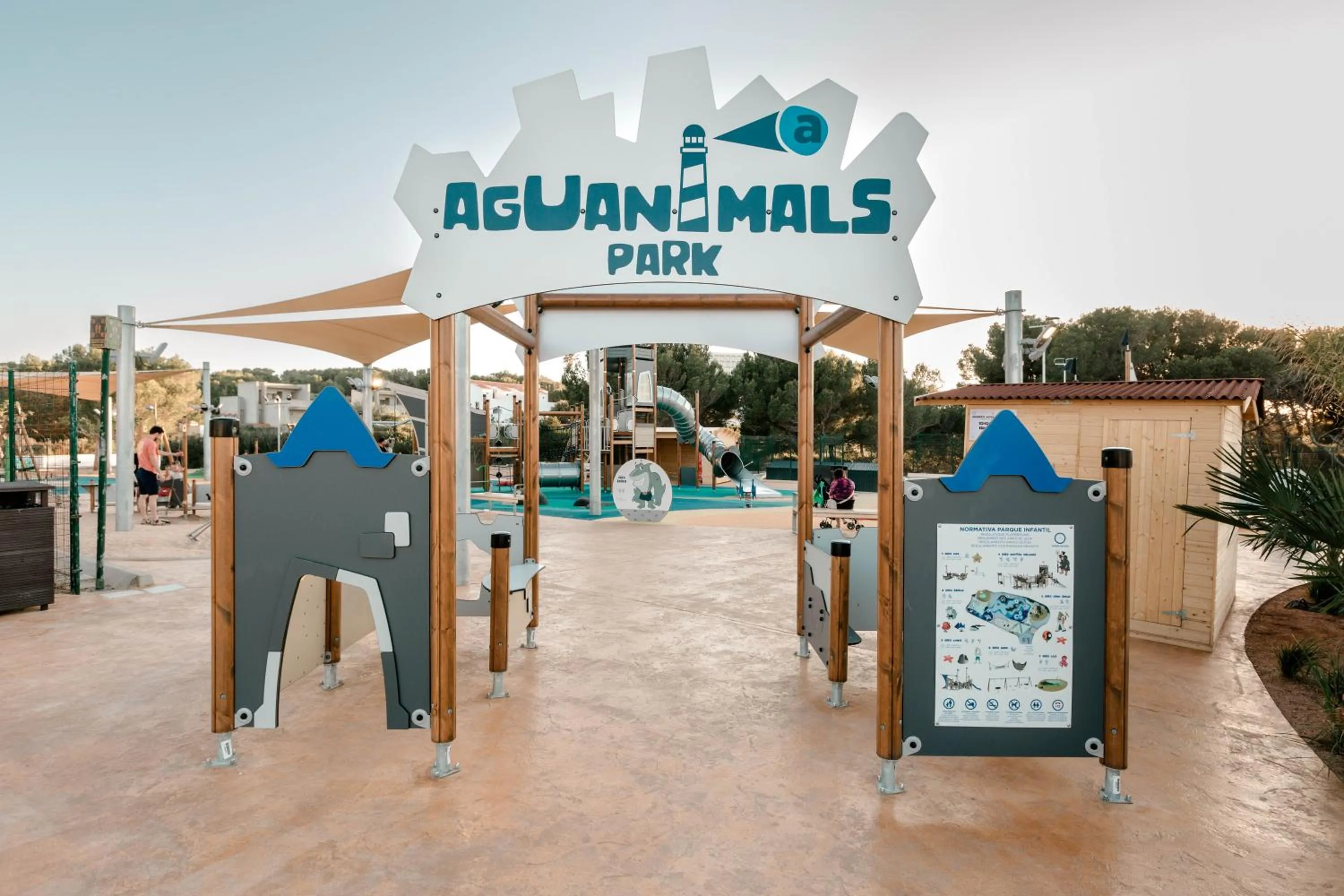 Children play ground in Club Hotel Aguamarina