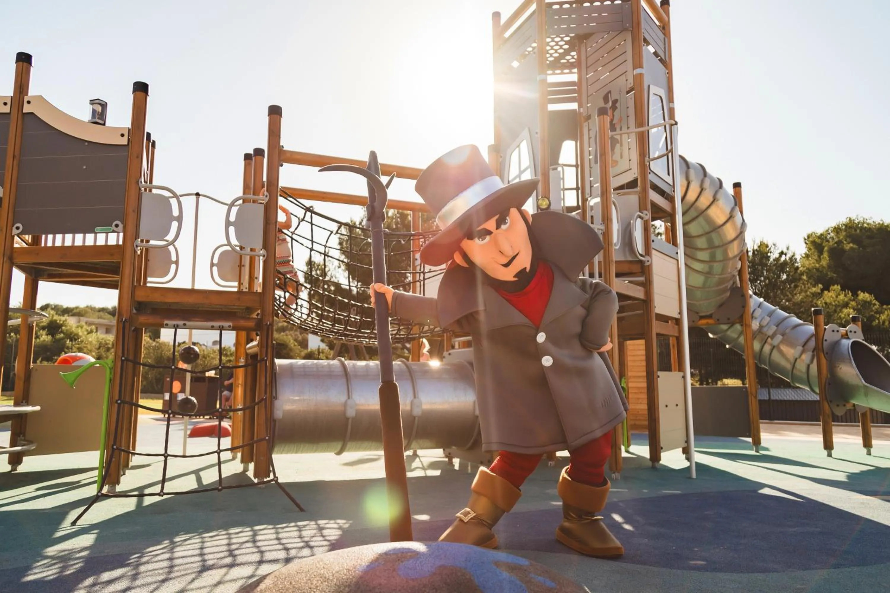 Children play ground in Club Hotel Aguamarina