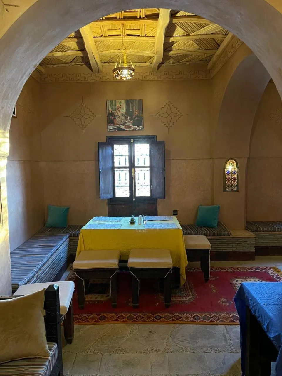 Living room in Kasbah Ennakb