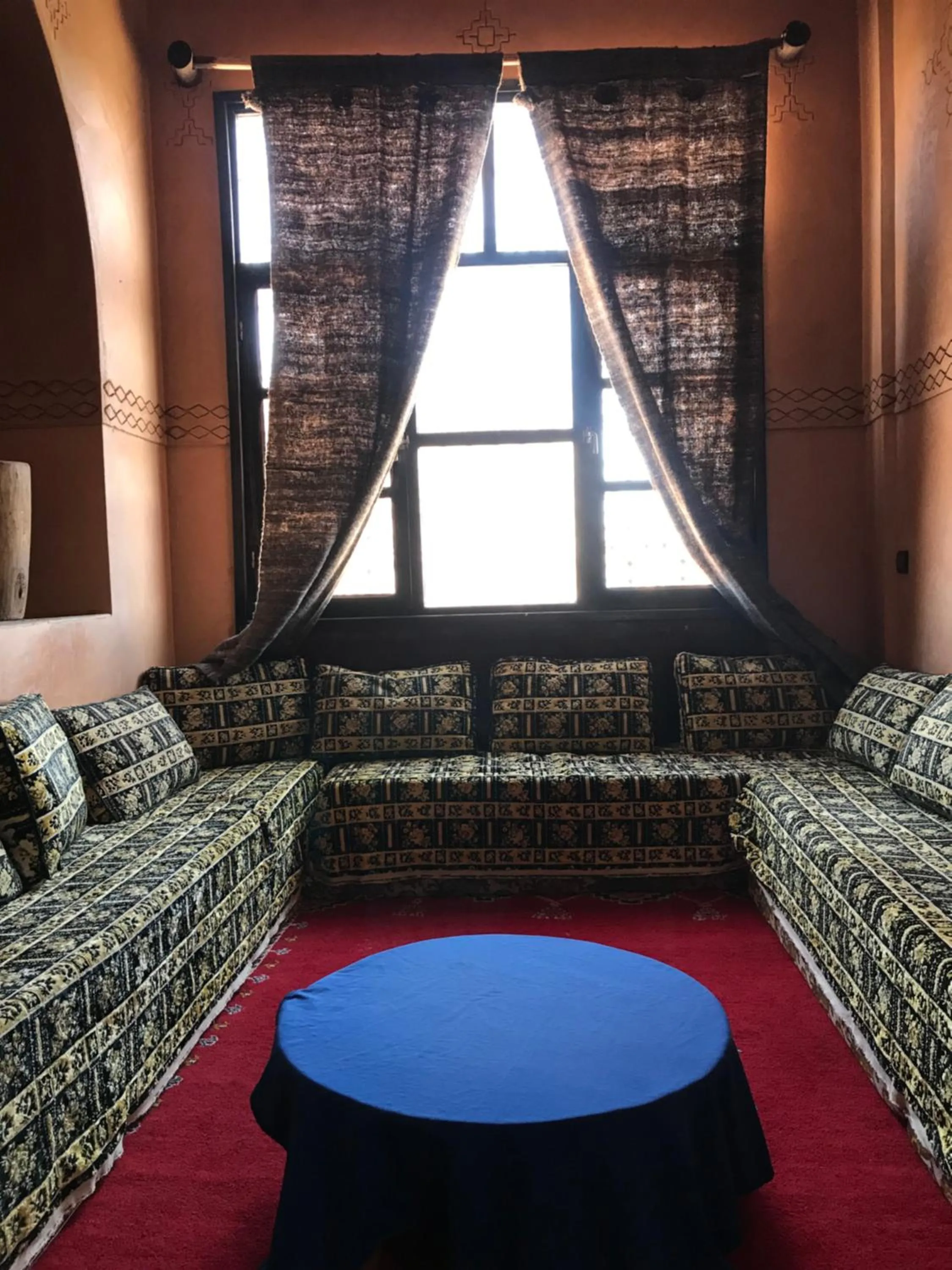 Steam room, Bed in Kasbah Ennakb