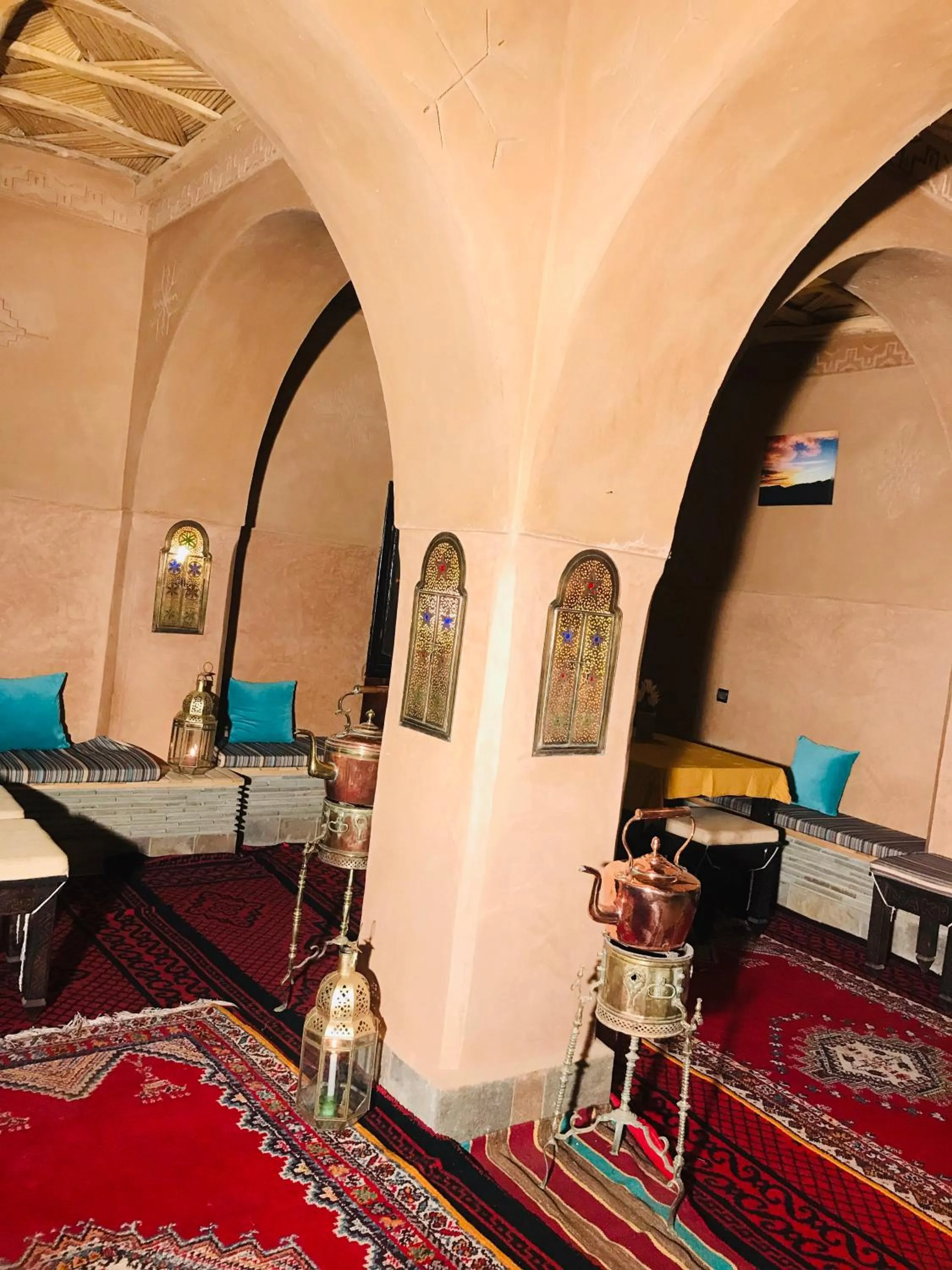 On site in Kasbah Ennakb