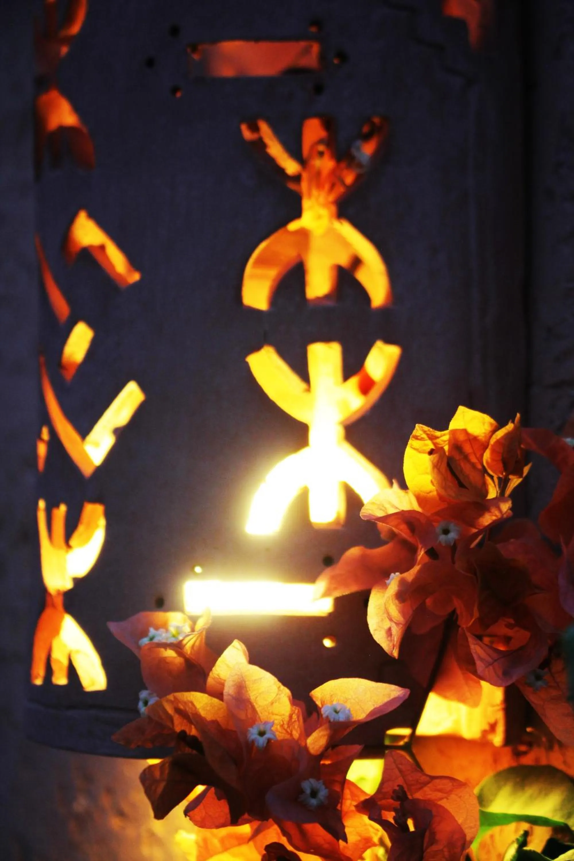 Decorative detail in Kasbah Ennakb