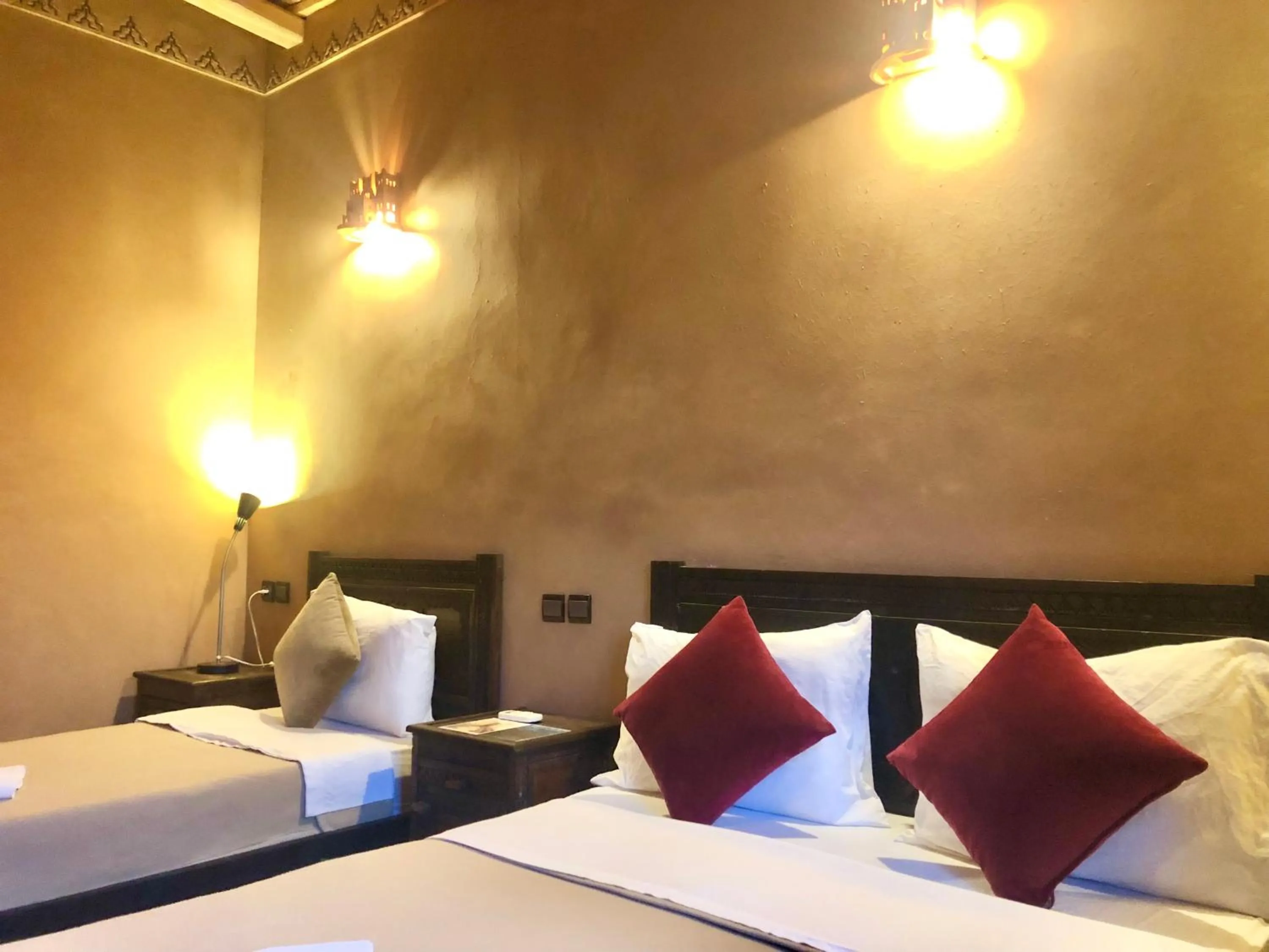 Bed in Kasbah Ennakb