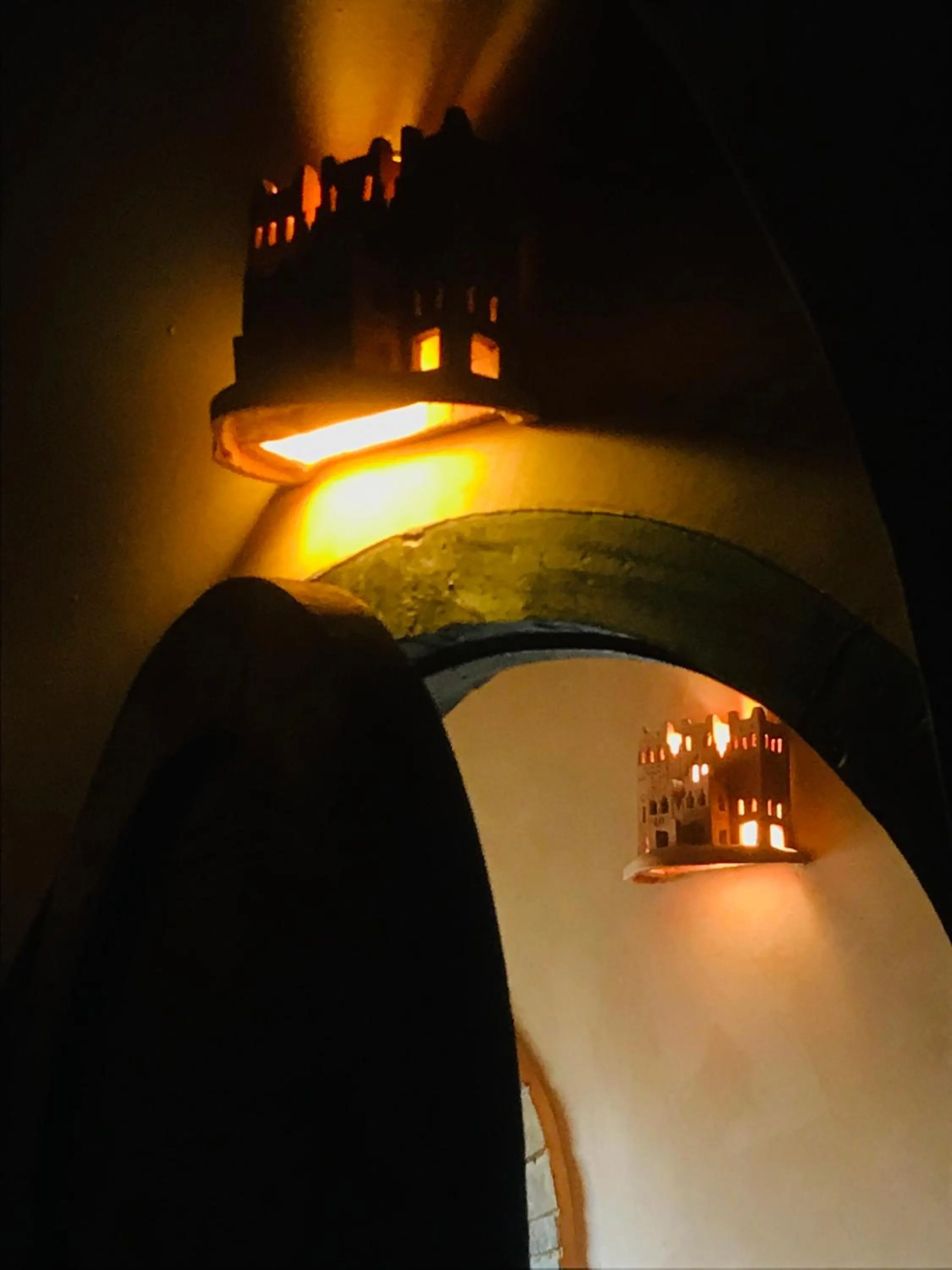 Decorative detail in Kasbah Ennakb