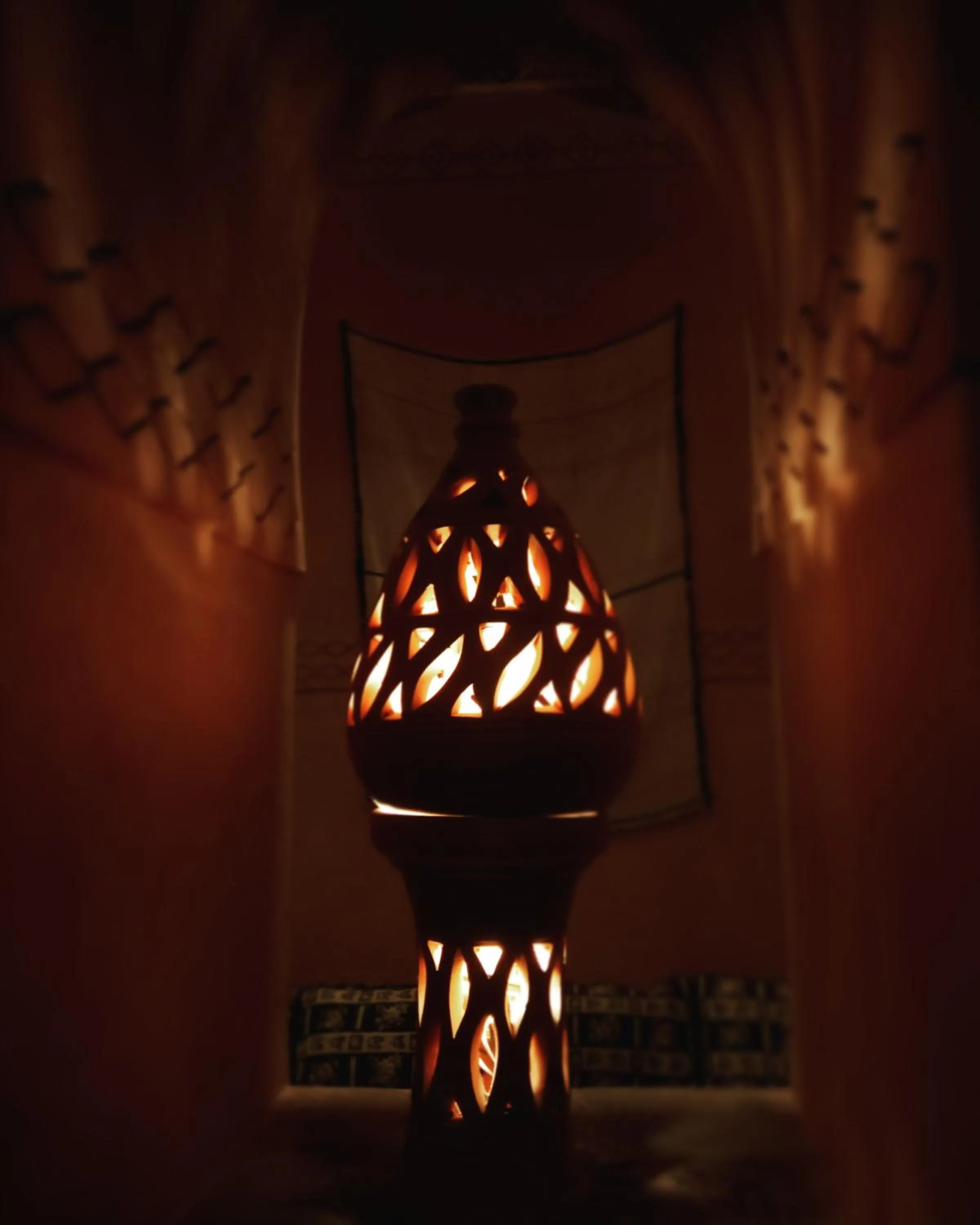 Decorative detail in Kasbah Ennakb