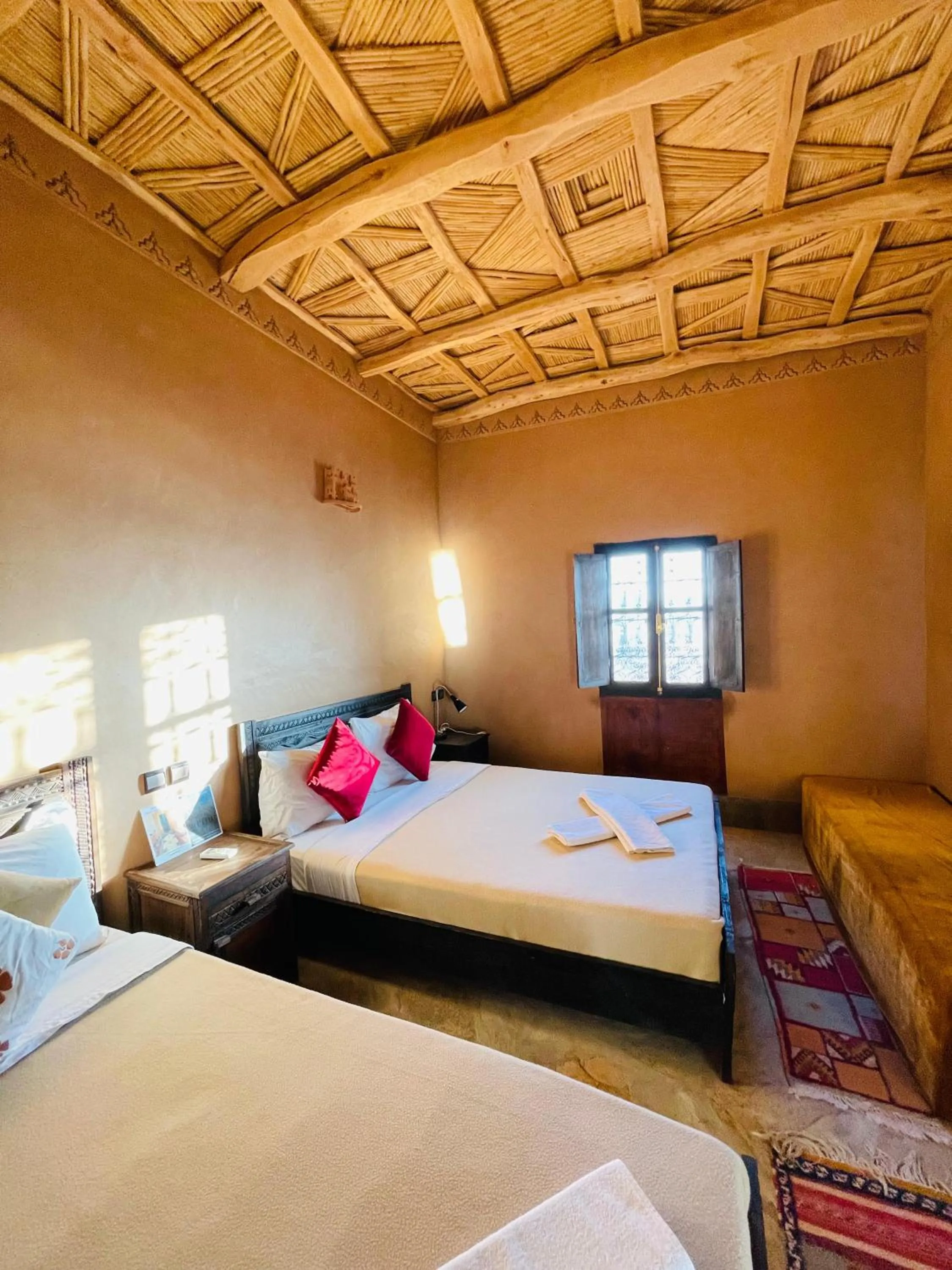 Bed in Kasbah Ennakb
