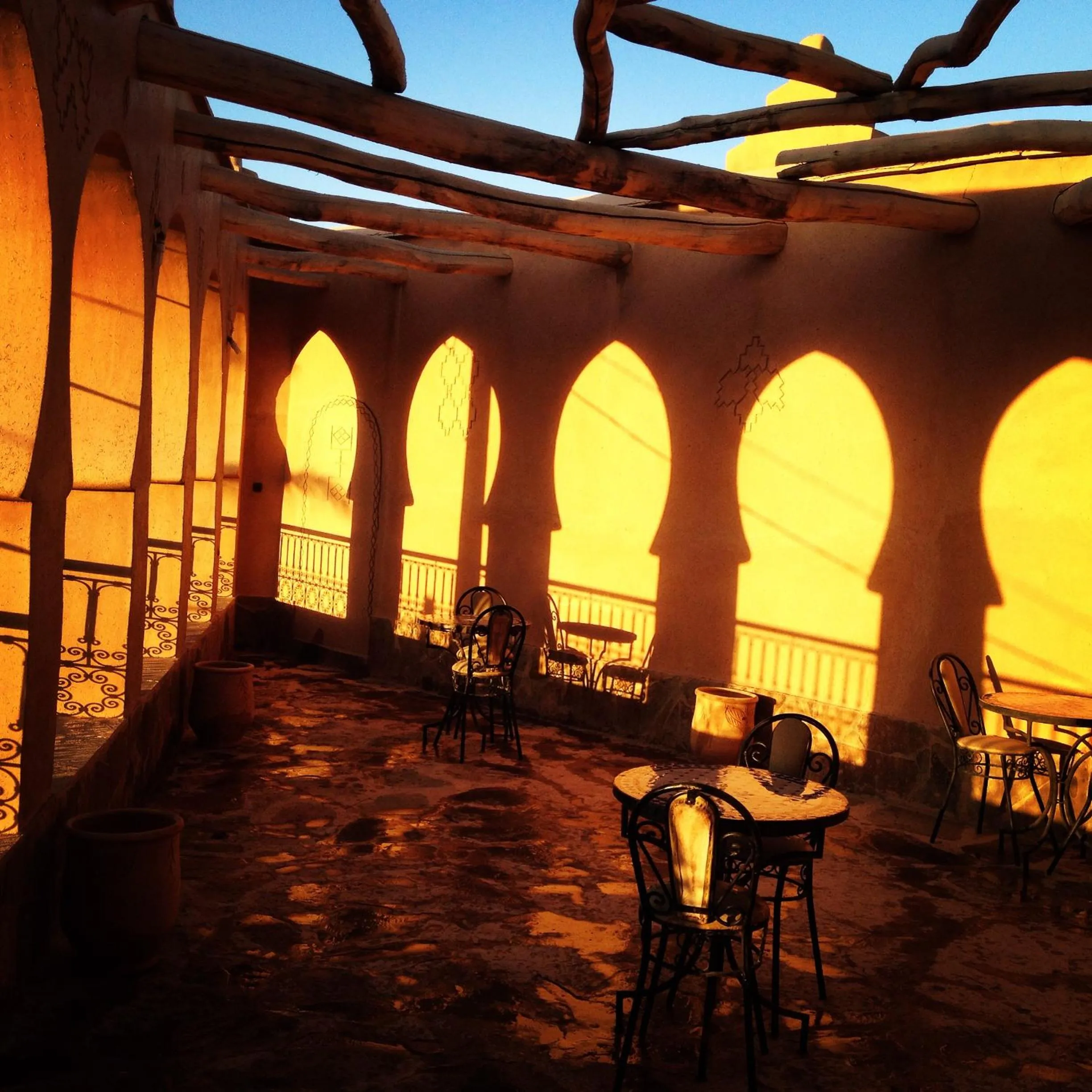 Balcony/Terrace in Kasbah Ennakb