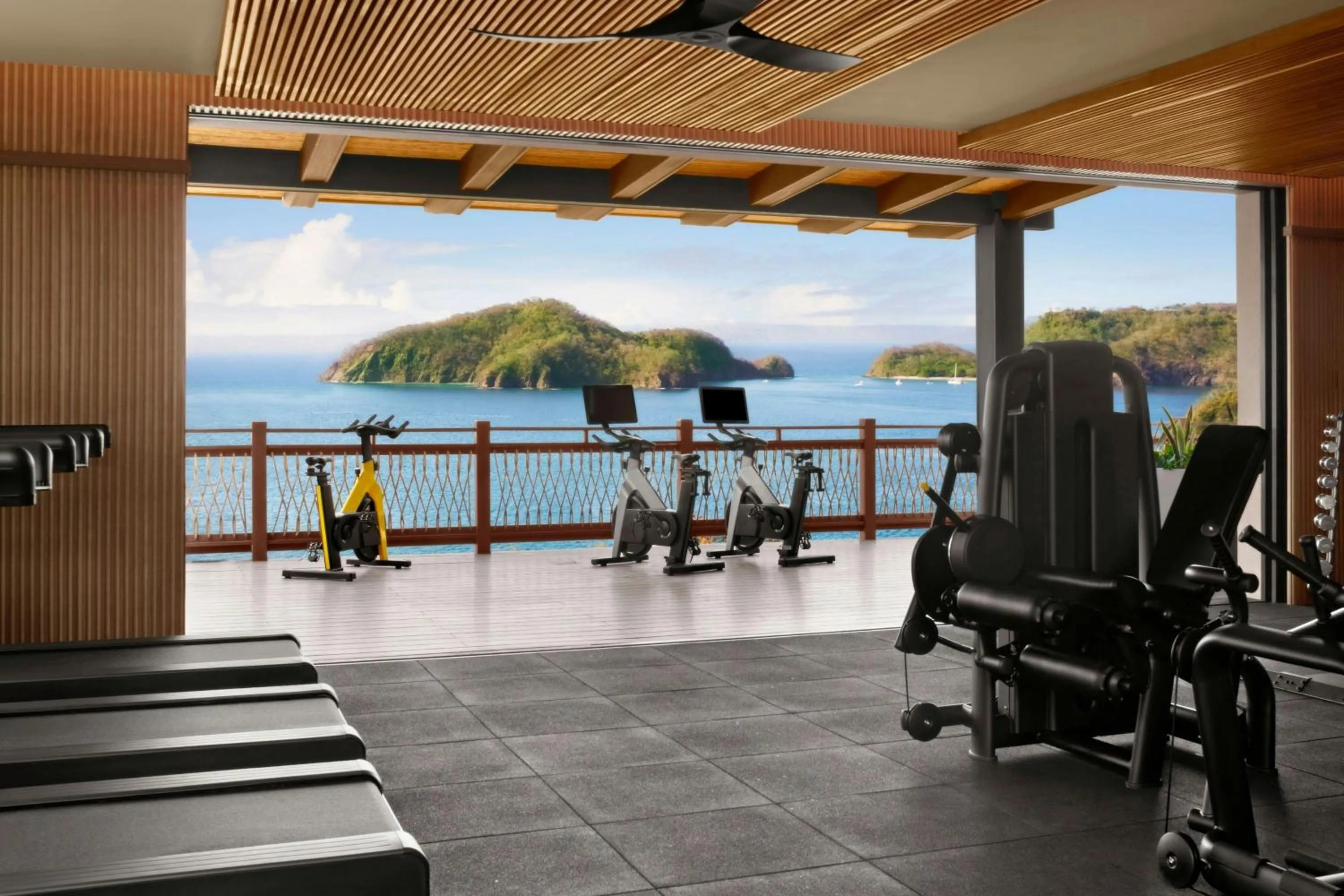 Fitness centre/facilities in Nekajui Peninsula Papagayo, a Ritz-Carlton Reserve
