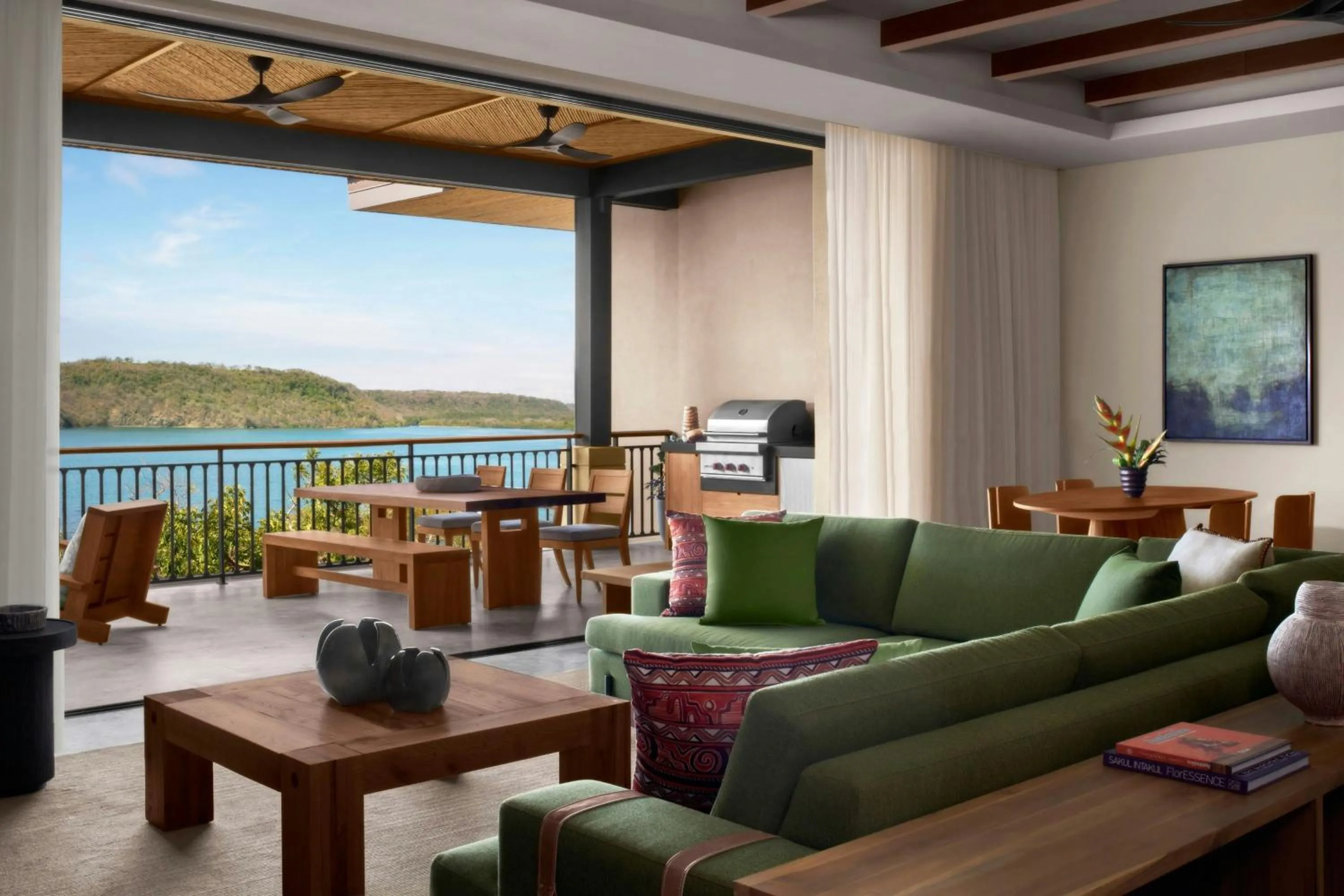 Living room in Nekajui Peninsula Papagayo, a Ritz-Carlton Reserve