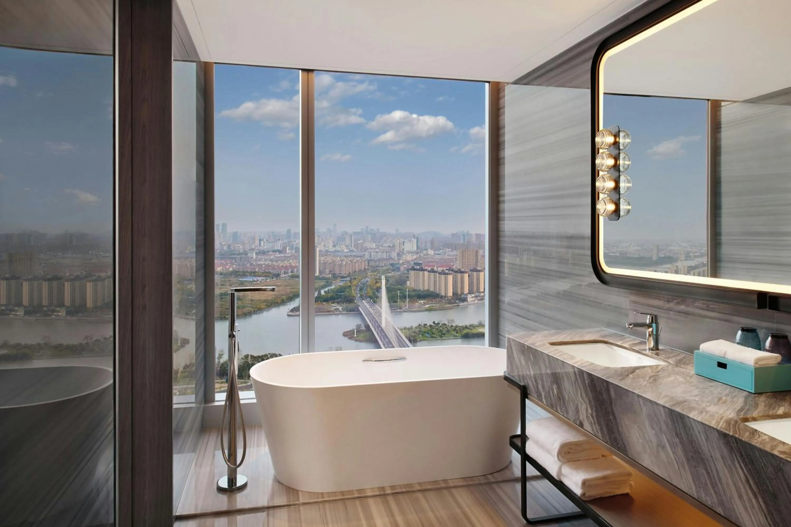 Bathroom in Le Meridien Nantong