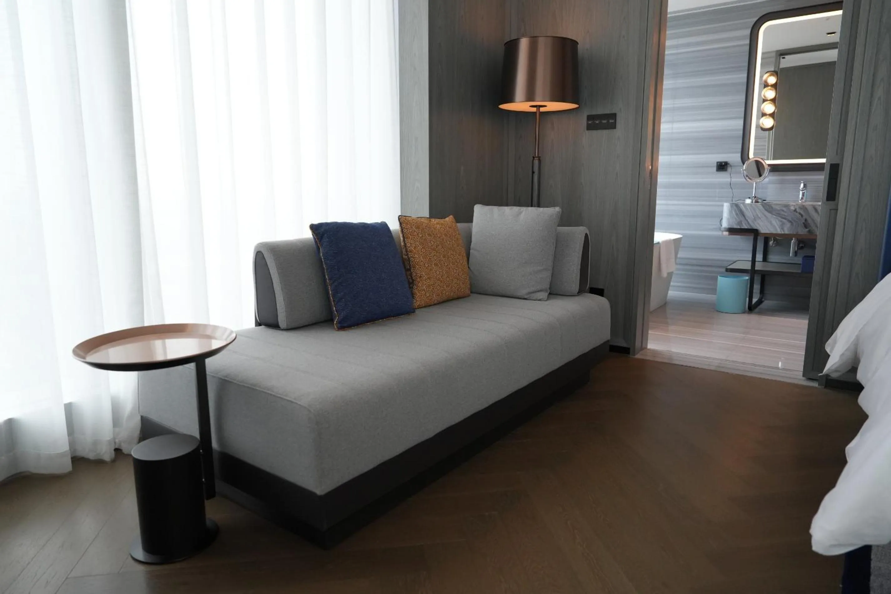 Decorative detail, Bed in Le Meridien Nantong