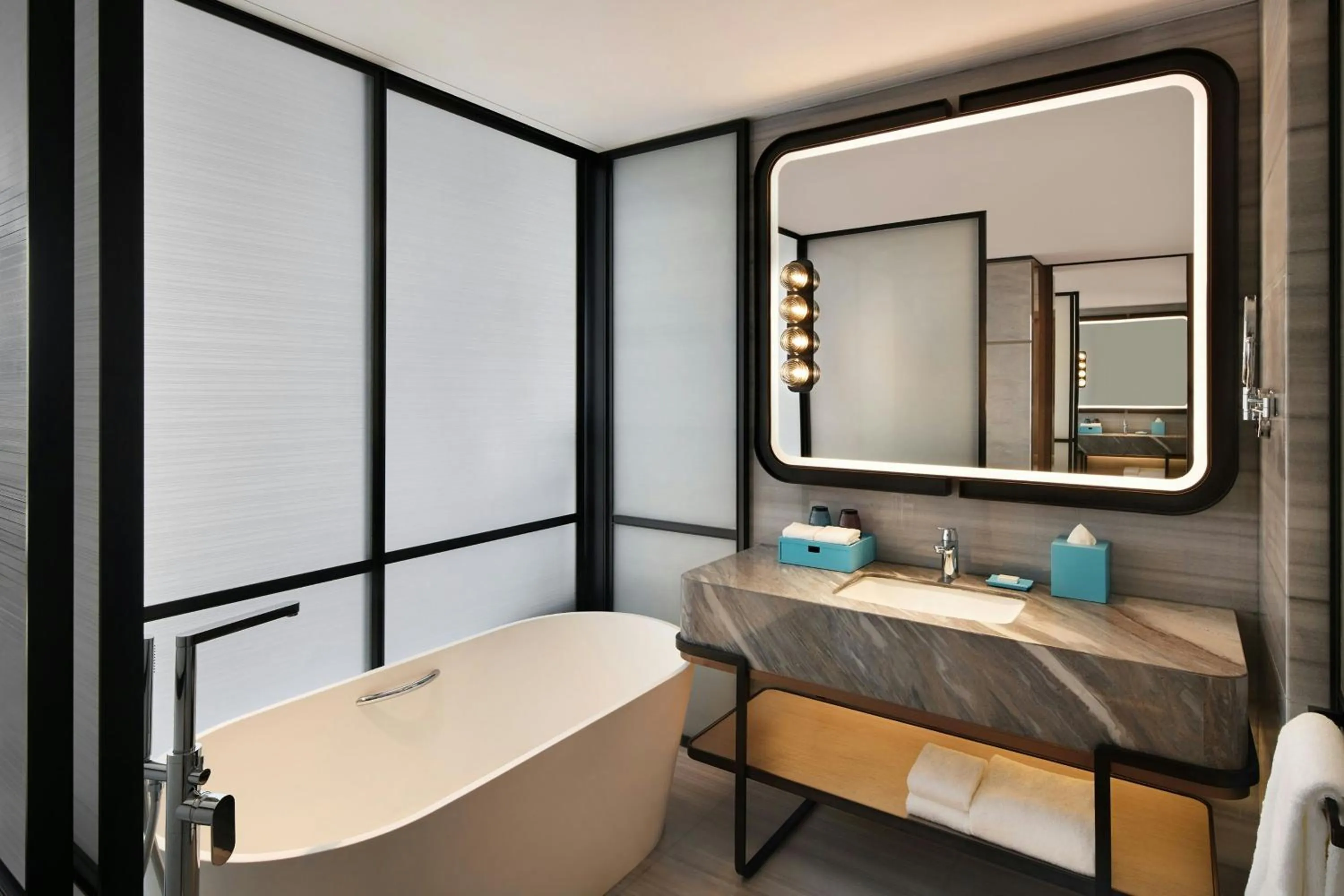 Bathroom in Le Meridien Nantong