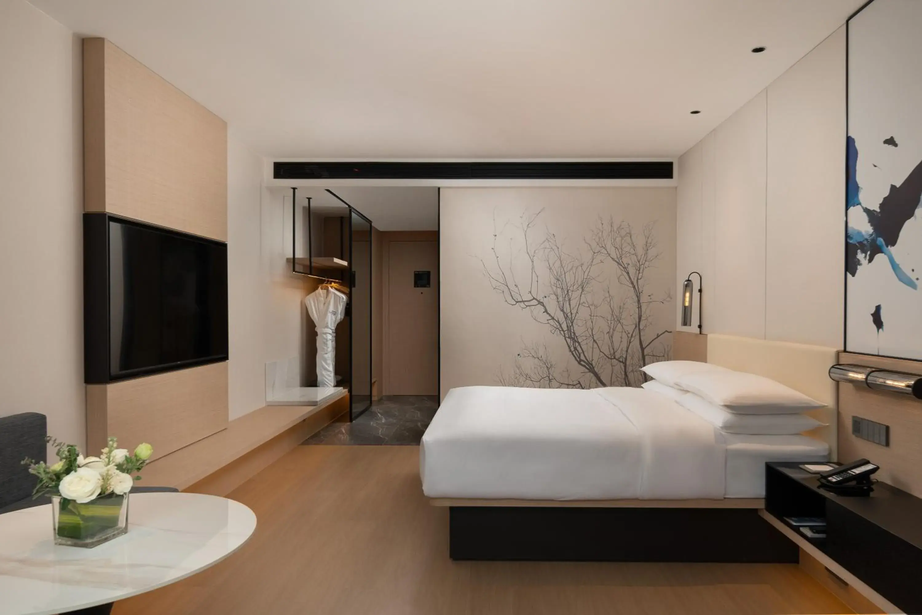 Superior King Room with City View in Fairfield by Marriott Yiwu Superior King Room with City View in Fairfield by Marriott Yiwu