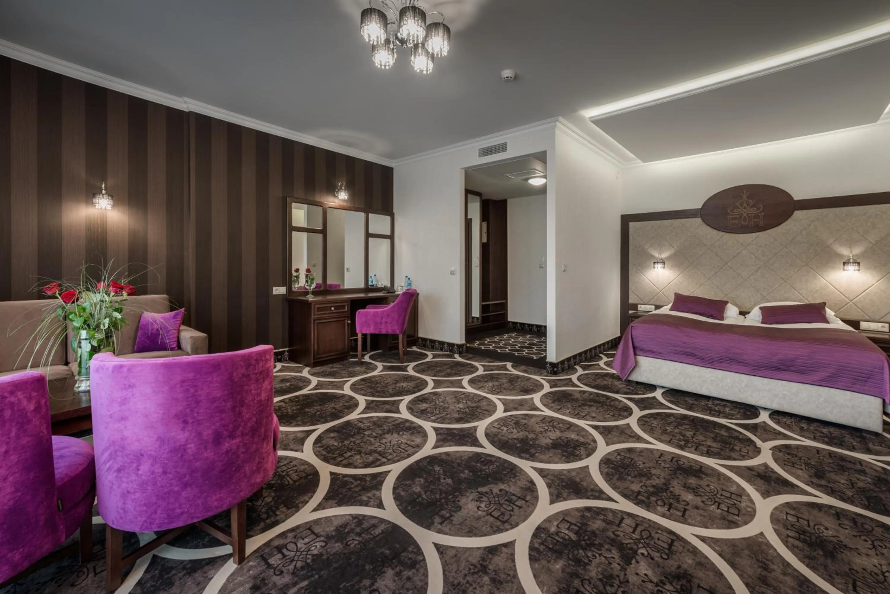 Bed in Evita Hotel & SPA