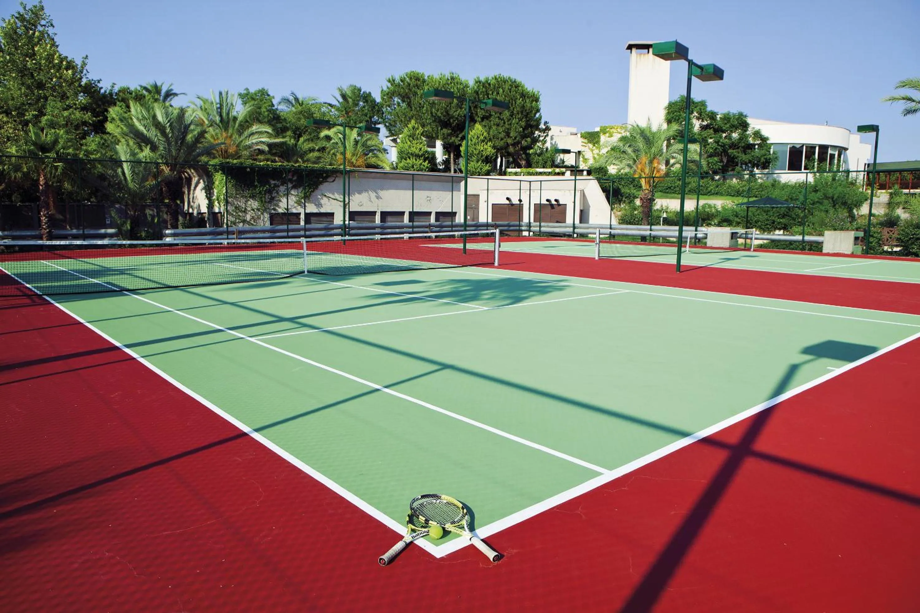 Tennis court in Dobedan World Palace Hotel ''Ex Brand Alva Donna World Palace ''