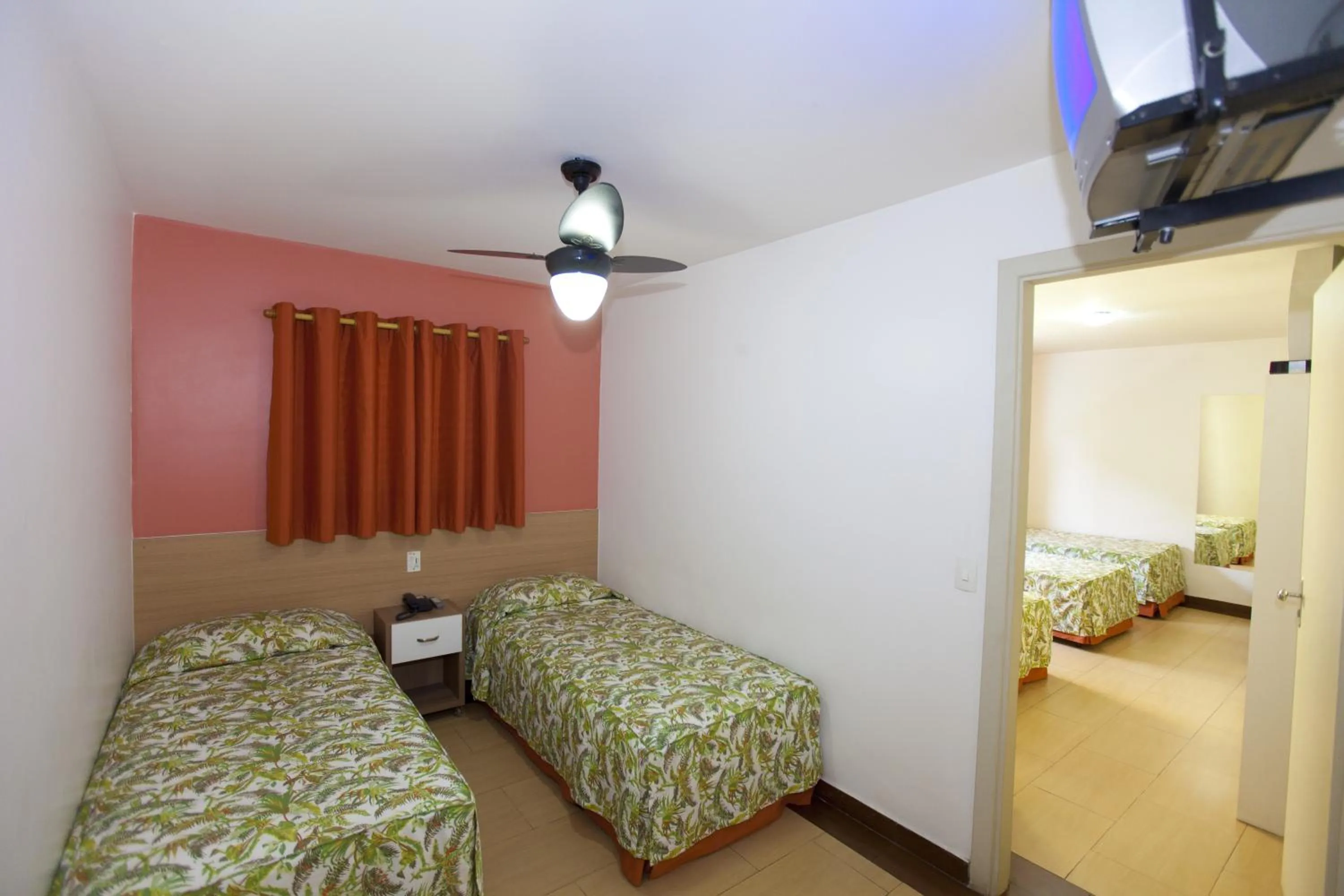 Bed in Hotel Oly Plaza